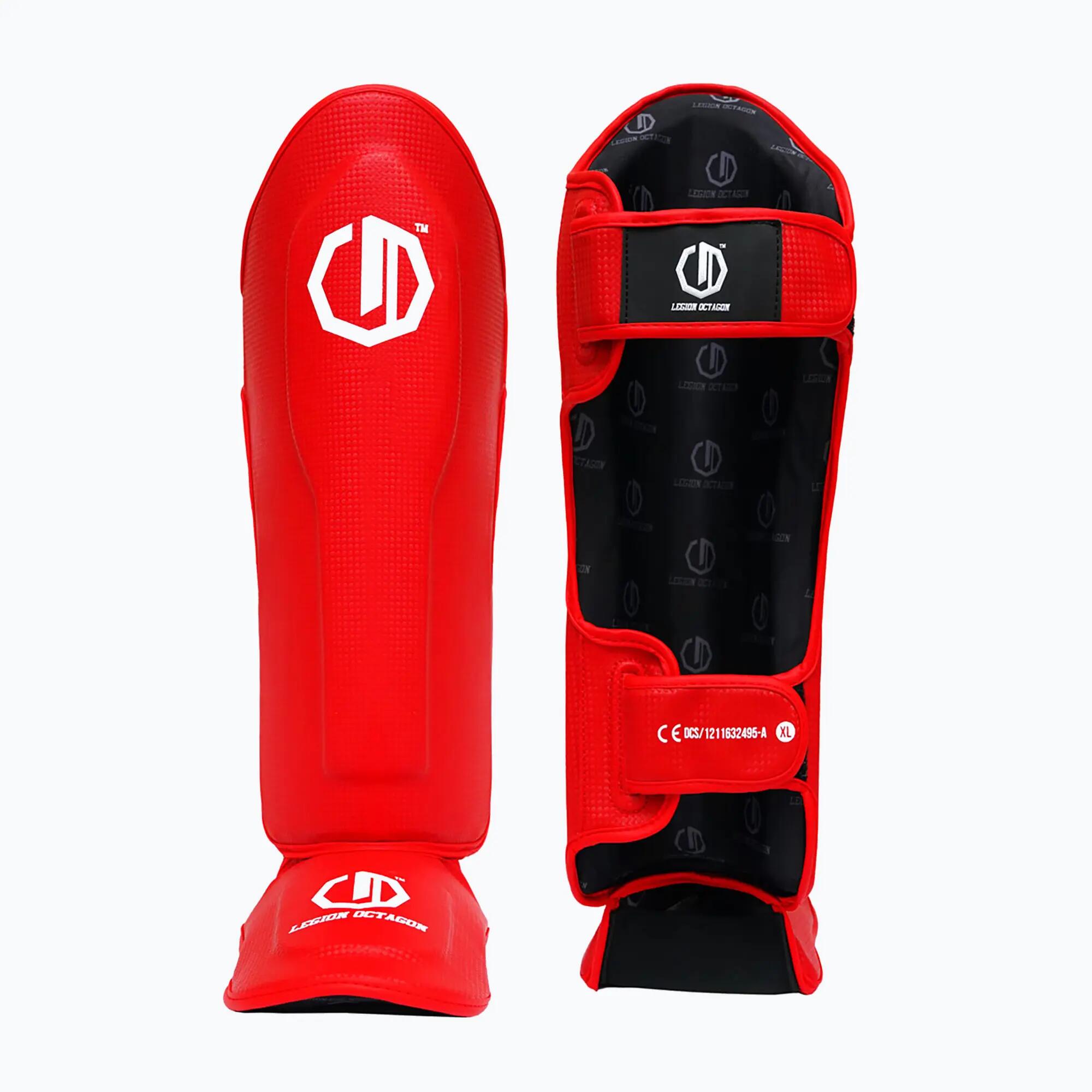 Protège-tibias et protège-pieds Octagon Legion Kevlar 3/4