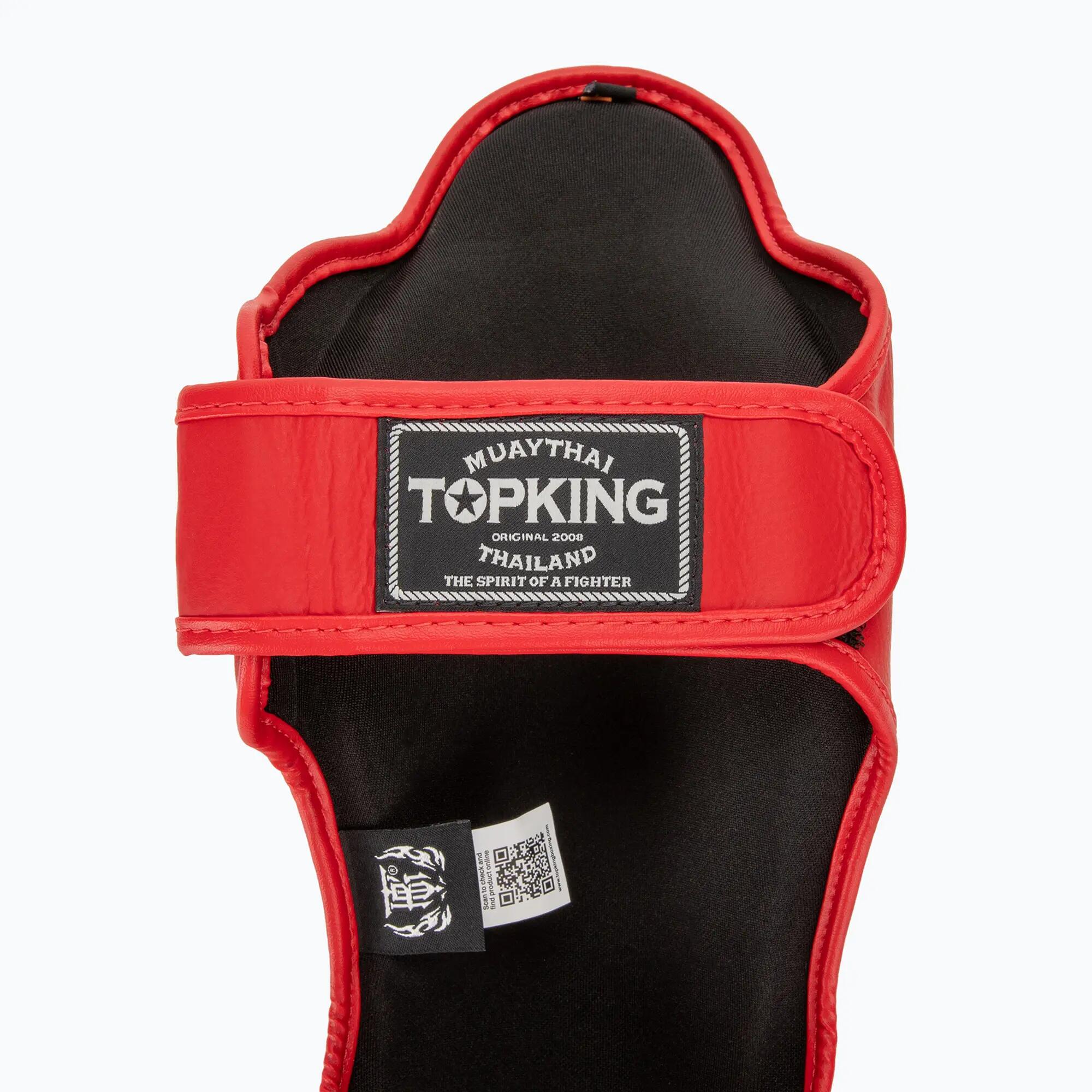 Protetores de canela e pés Top King Pro Semi Leather 6/7