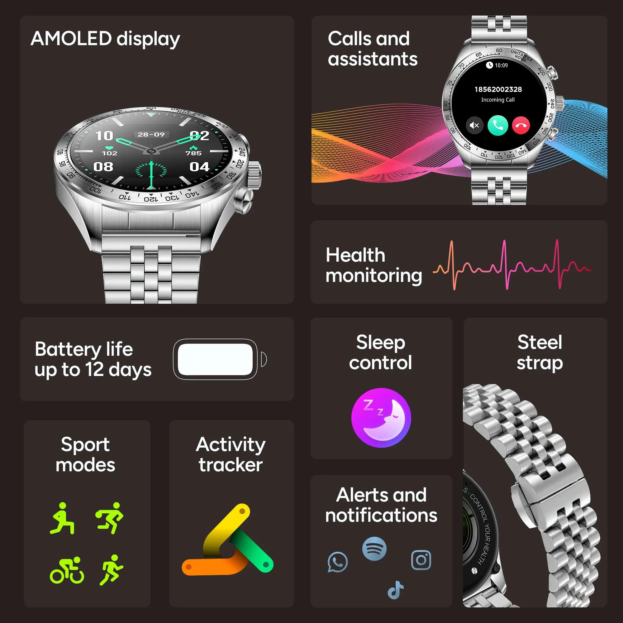 Smartwatch KSIX Elite Go 2/10