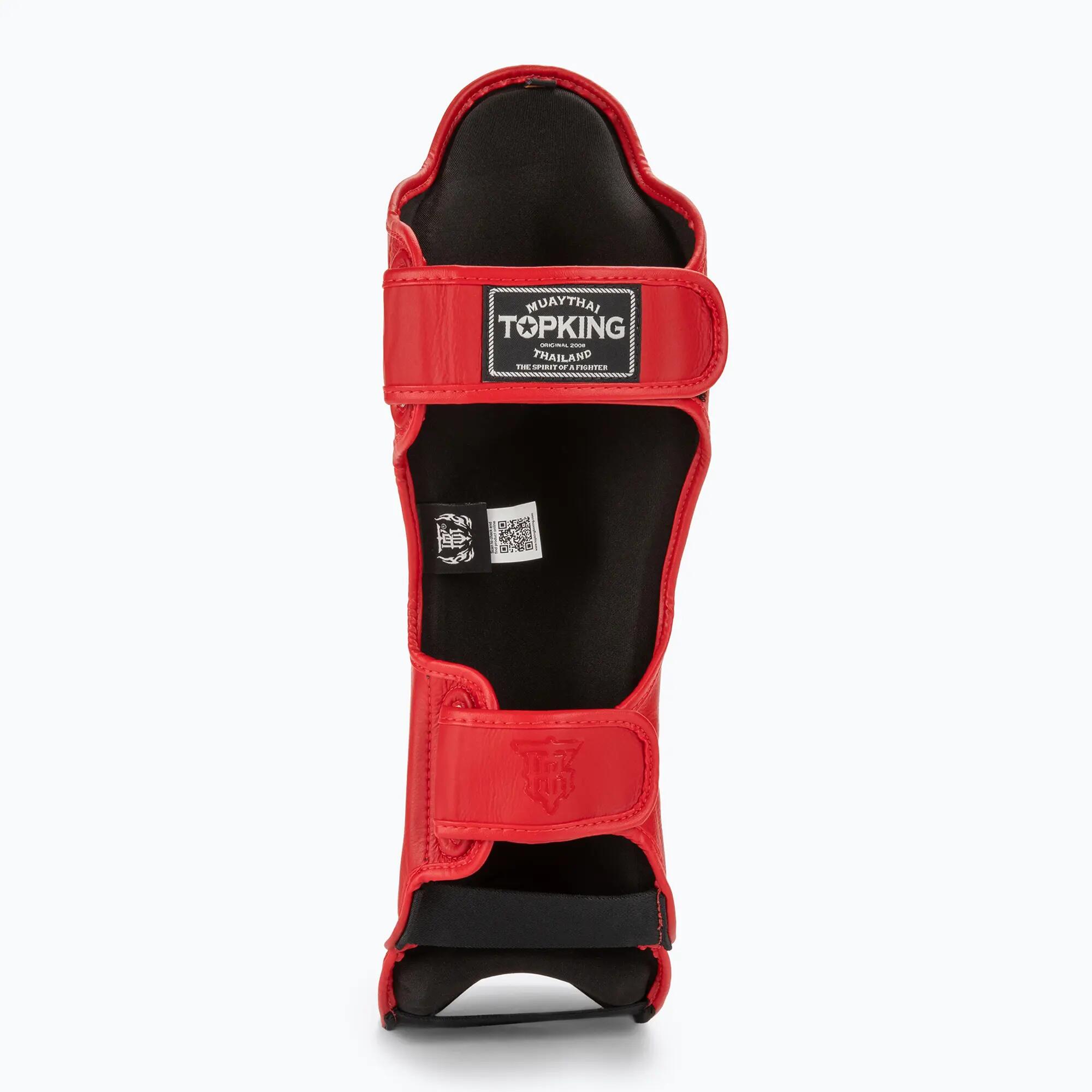 Protetores de canela e pés Top King Pro Semi Leather 4/7