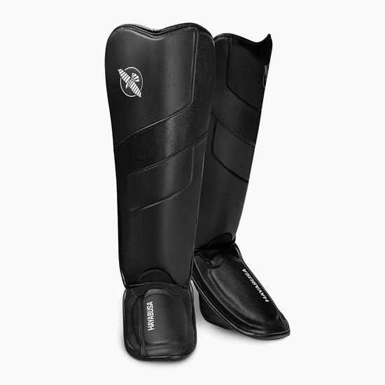 Protège-tibias et protège-pieds Hayabusa T3 Full Back Shin Guards