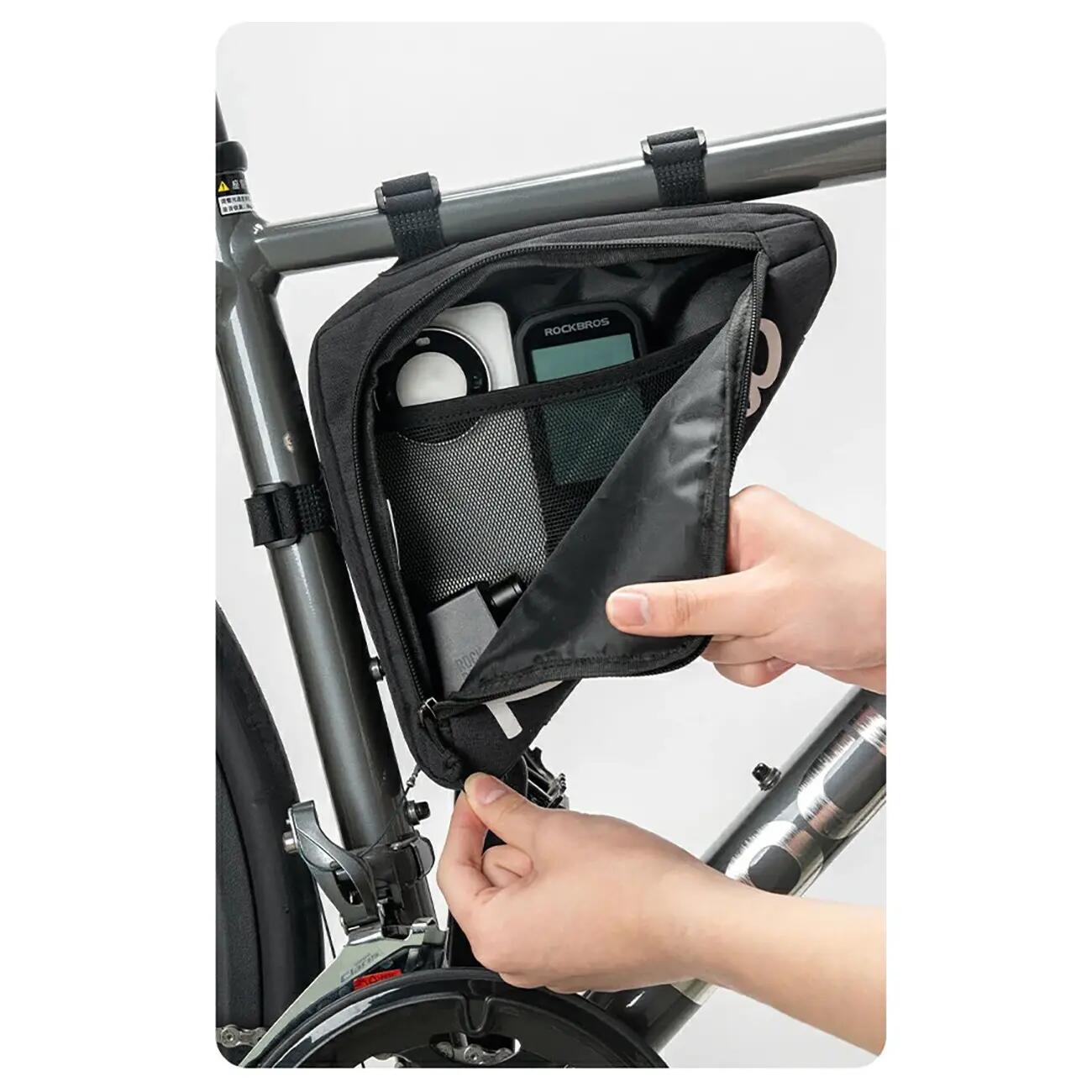 Torba rowerowa na ramę trójkątna 1.4 l 3/5