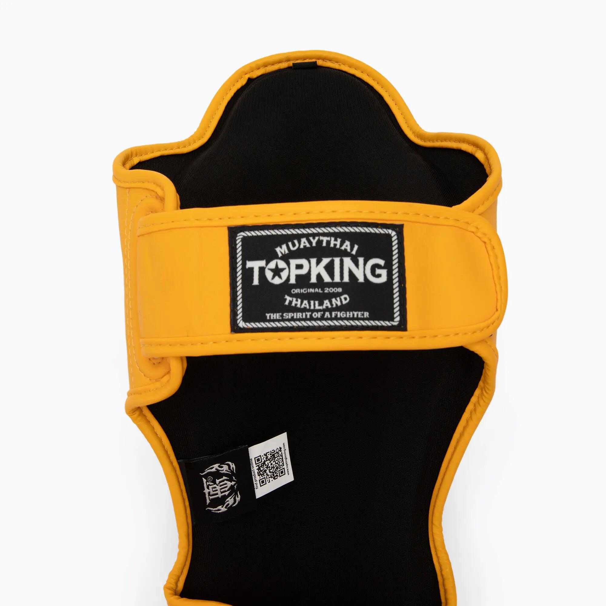 Protetores de canela e pés Top King Pro Semi Leather 4/5