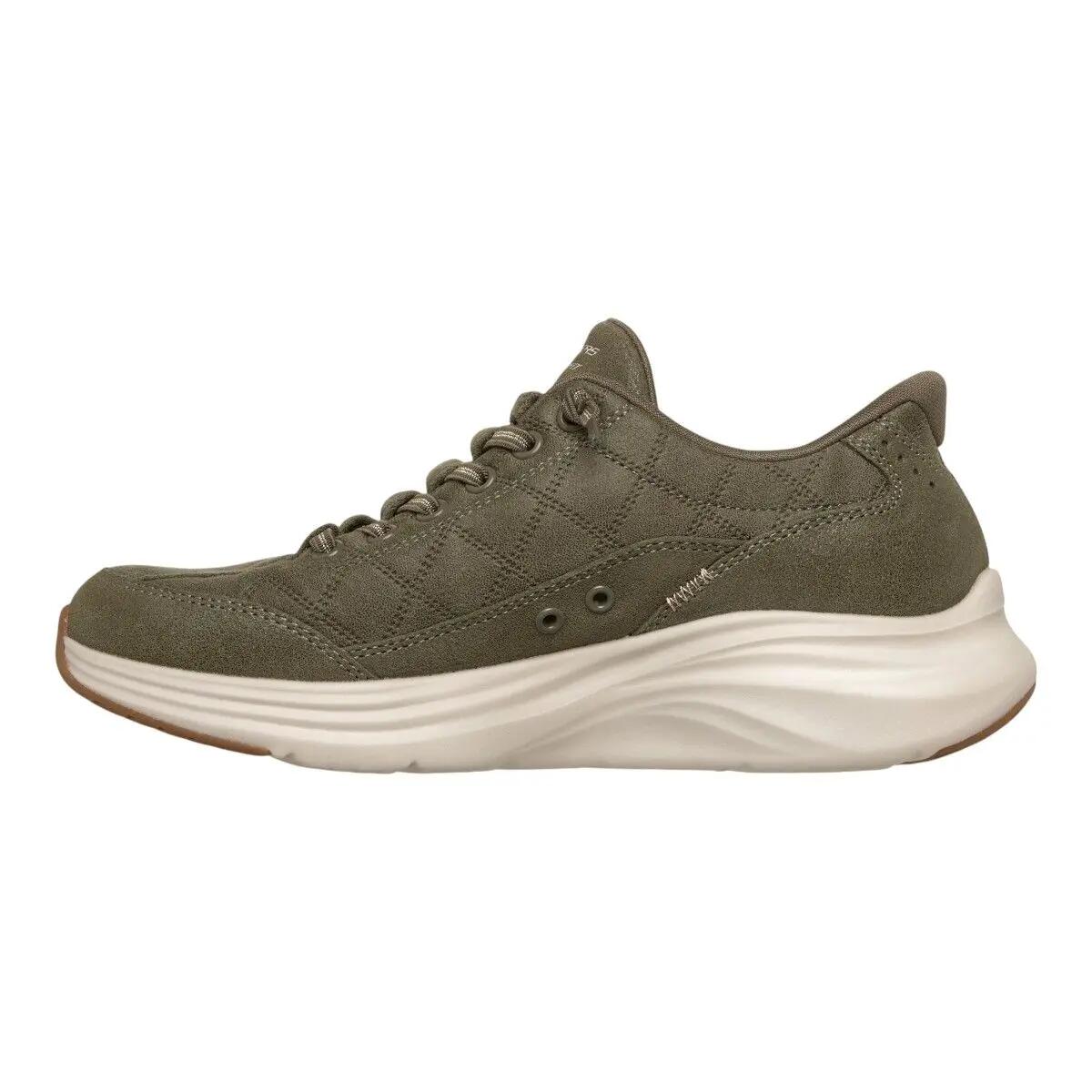 Baskets Femme Baskets Skechers CONTOUR FOAM-NATURAL EASE Vert Skechers 3/5