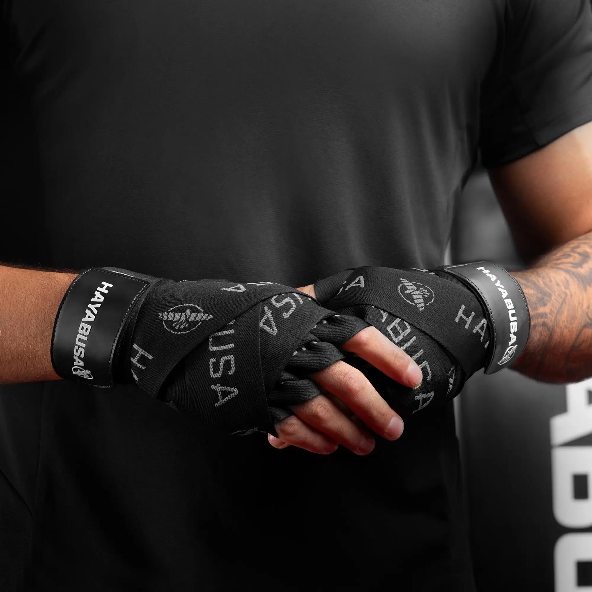 Bende da boxe Hayabusa Deluxe Jacquard Handwraps 450 4/7