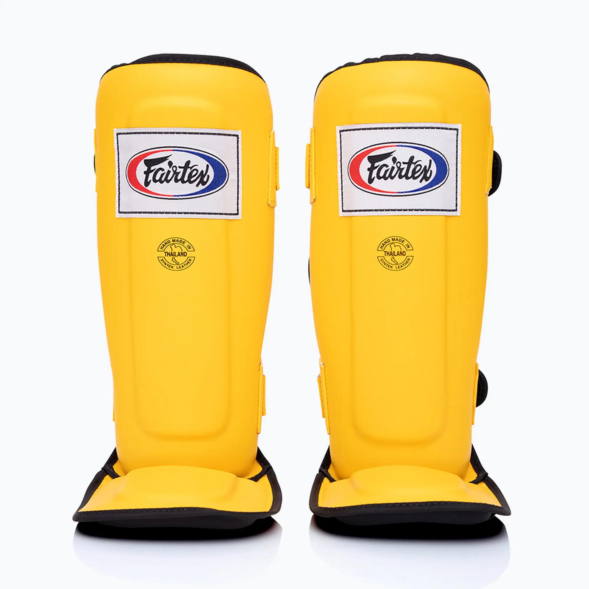 Protectori pentru tibii Fairtex In-Step cu dublă căptușeală