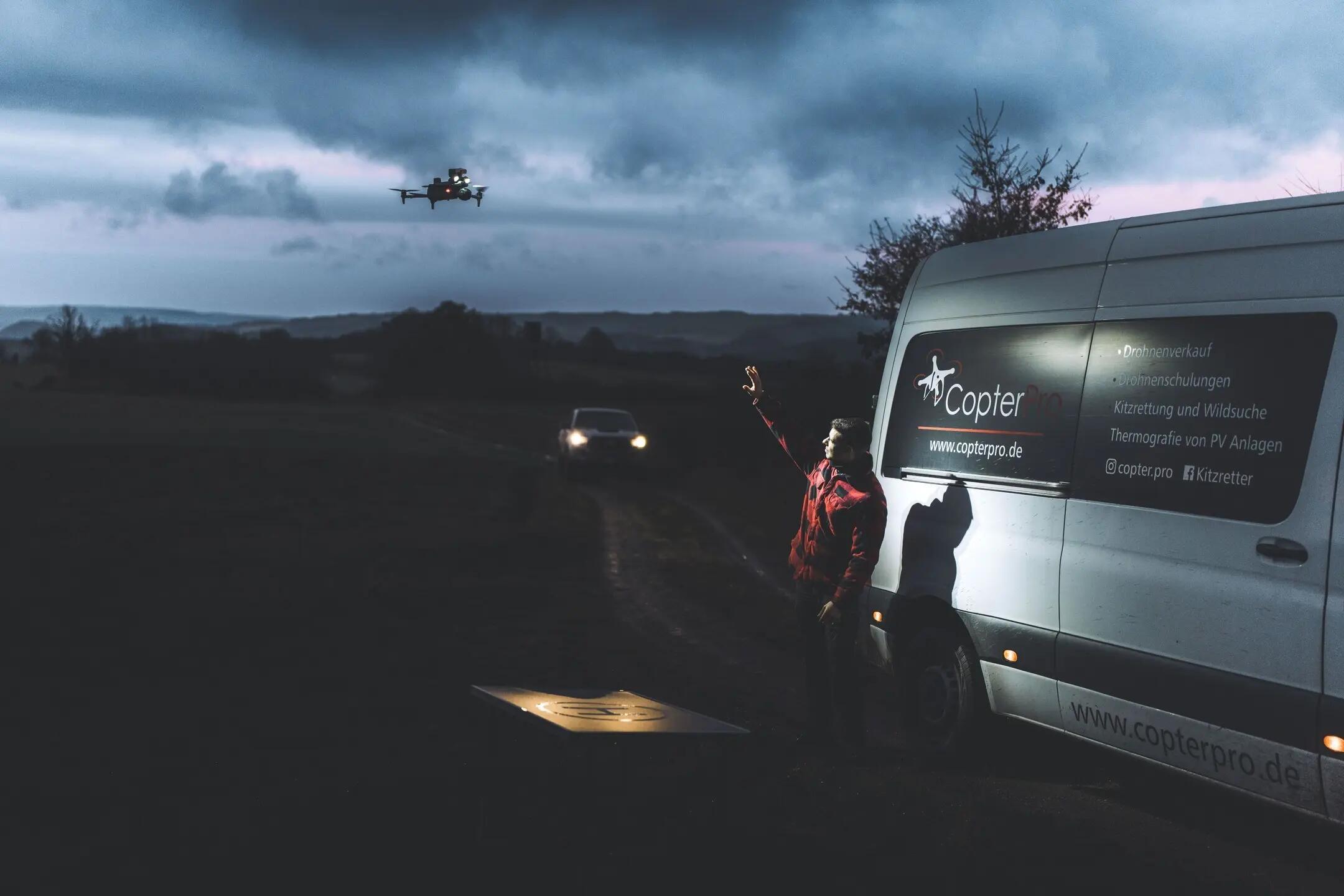 DJI AL1 Scheinwerfer - Zusatzlicht für Matrice 4 - hellgrau 4/7