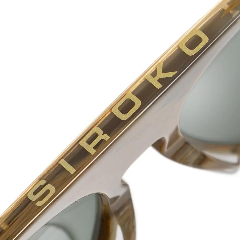 Lunettes de soleil aviateur Homme et Femme Flier Green Tortoise Vert 6/6