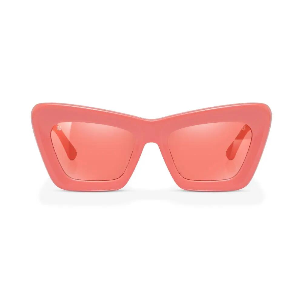Lunettes de soleil œil de chat Homme et Femme Catty Pink Rose 3/6