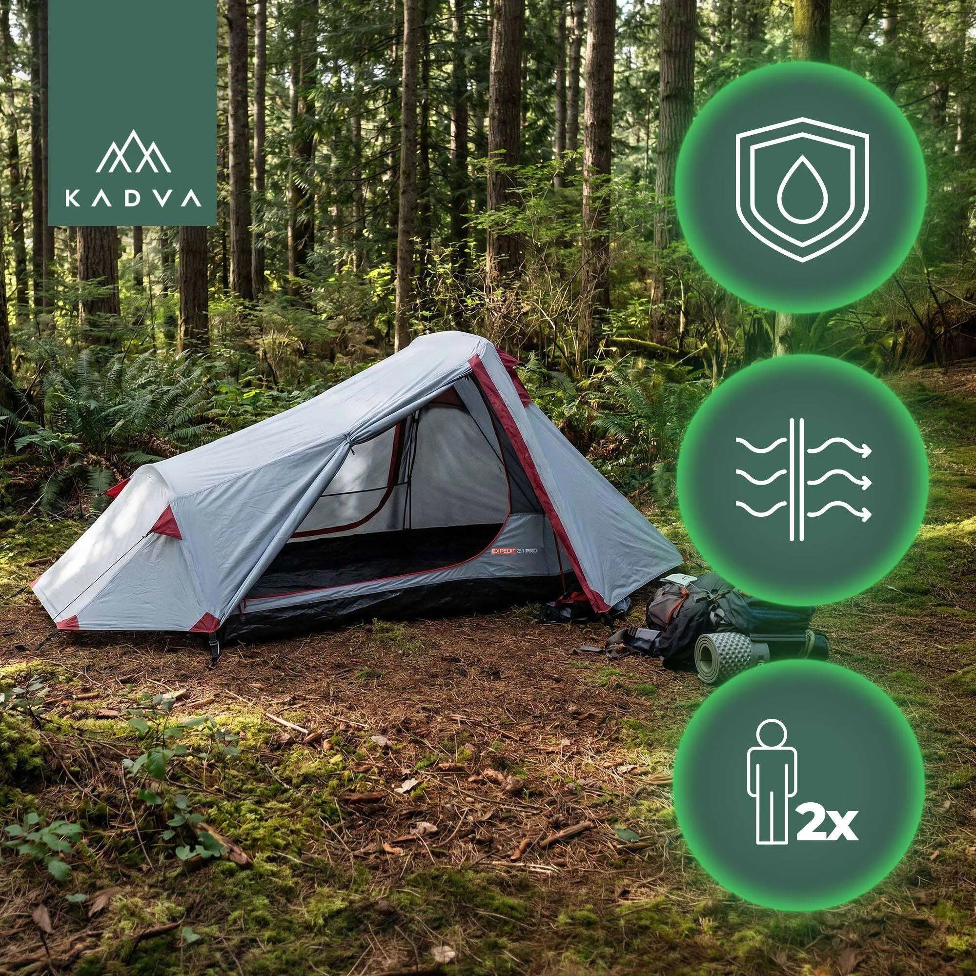 Tenda da campeggio KADVA 2.1 Pro 3/8