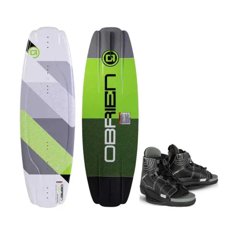 Wakeboard-Set 138 cm mit verstellbaren Bindungen 39–45 1/3