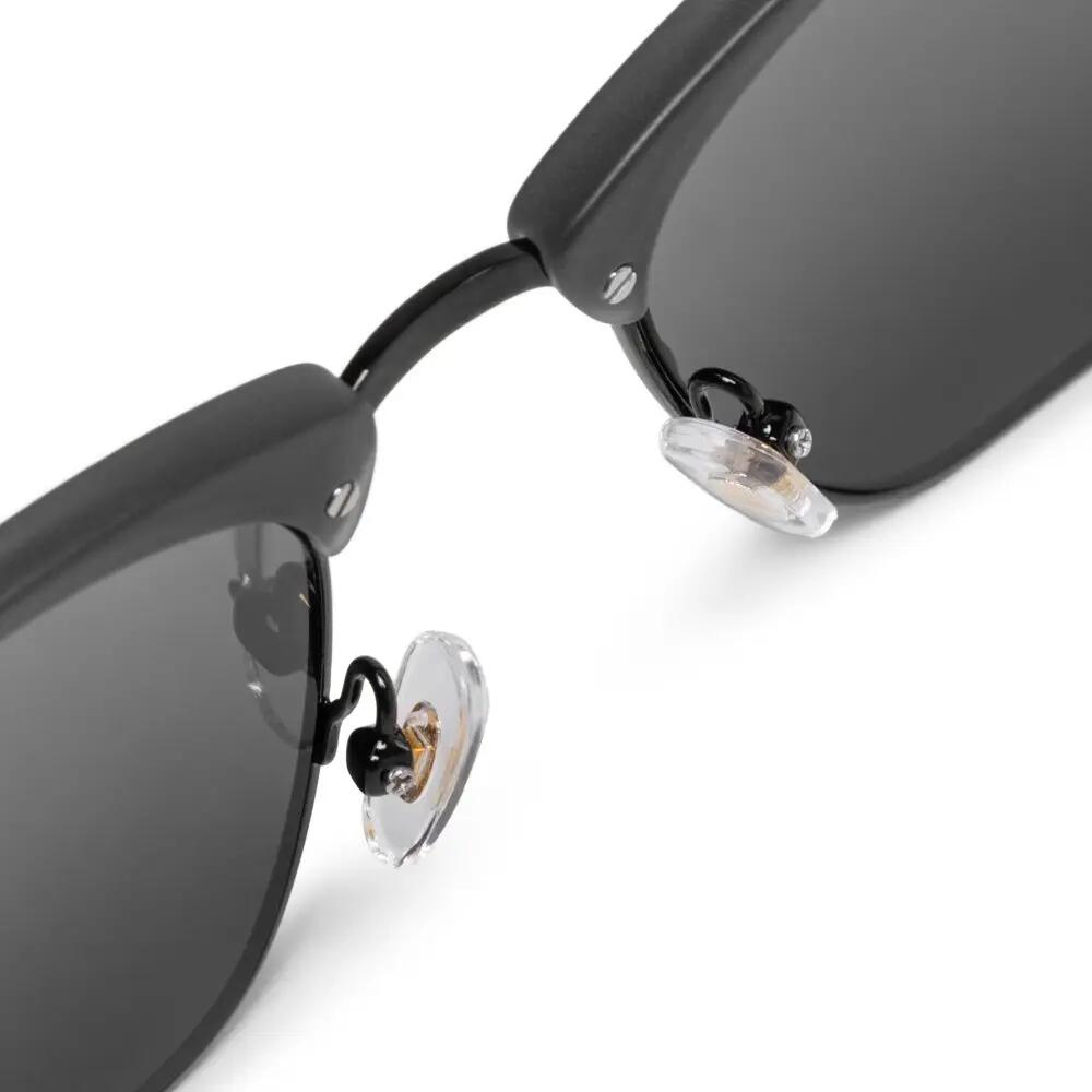Gafas de sol cuadradas Hombre y Mujer New York Total Gray Gris 5/6