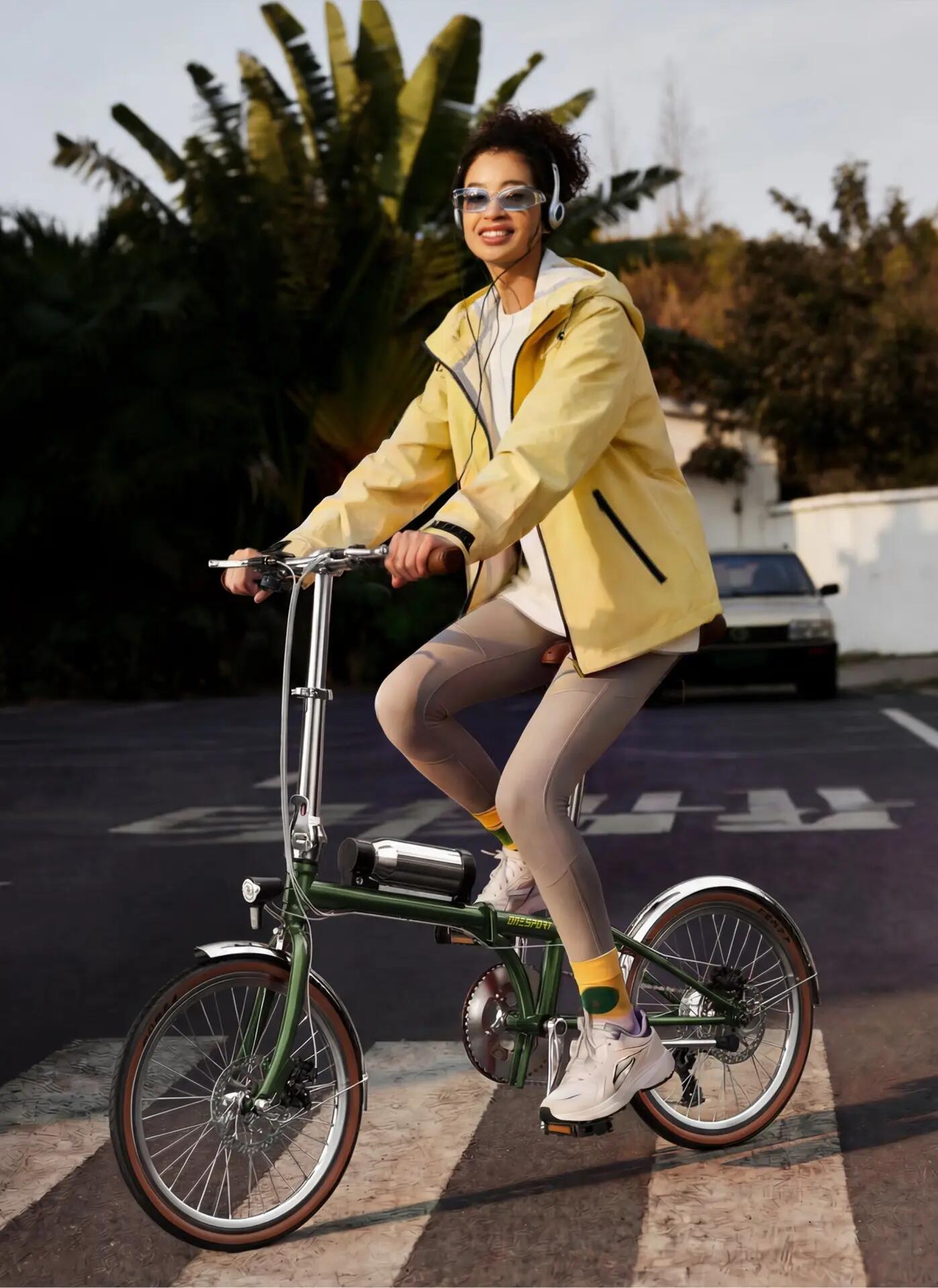 OT02 Pro bici elettrica adulti, pneumatico 20×1.35", batteria 36V5.2Ah. 9/9
