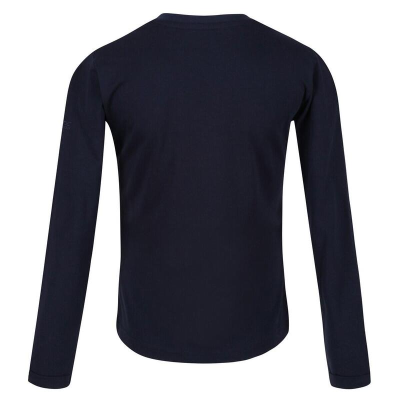 Kinderen/Kinderen Wenbie II Bloemen Tshirt (Marine)