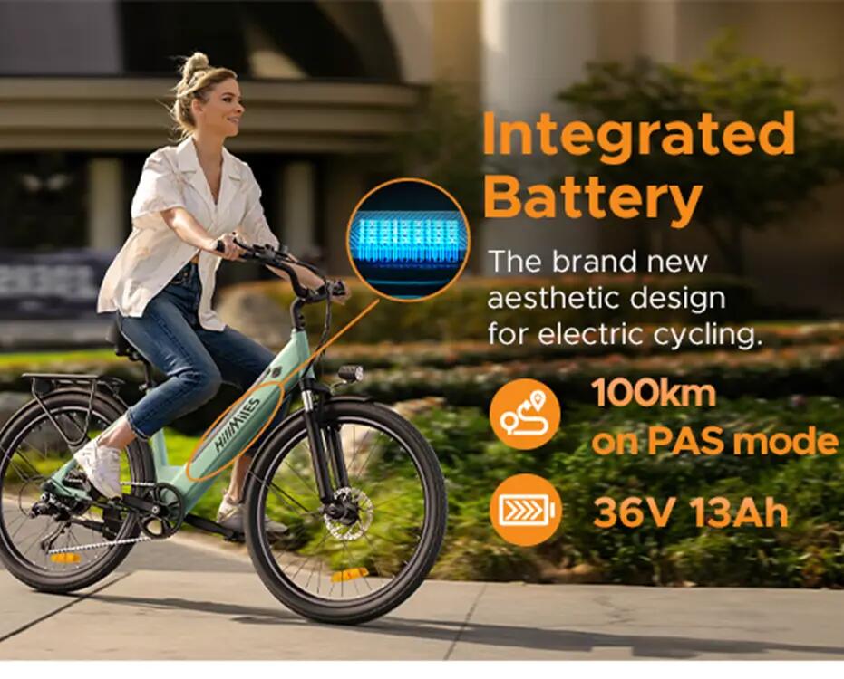 HILLMILES MileCity 1 városi elektromos kerékpár 3/8