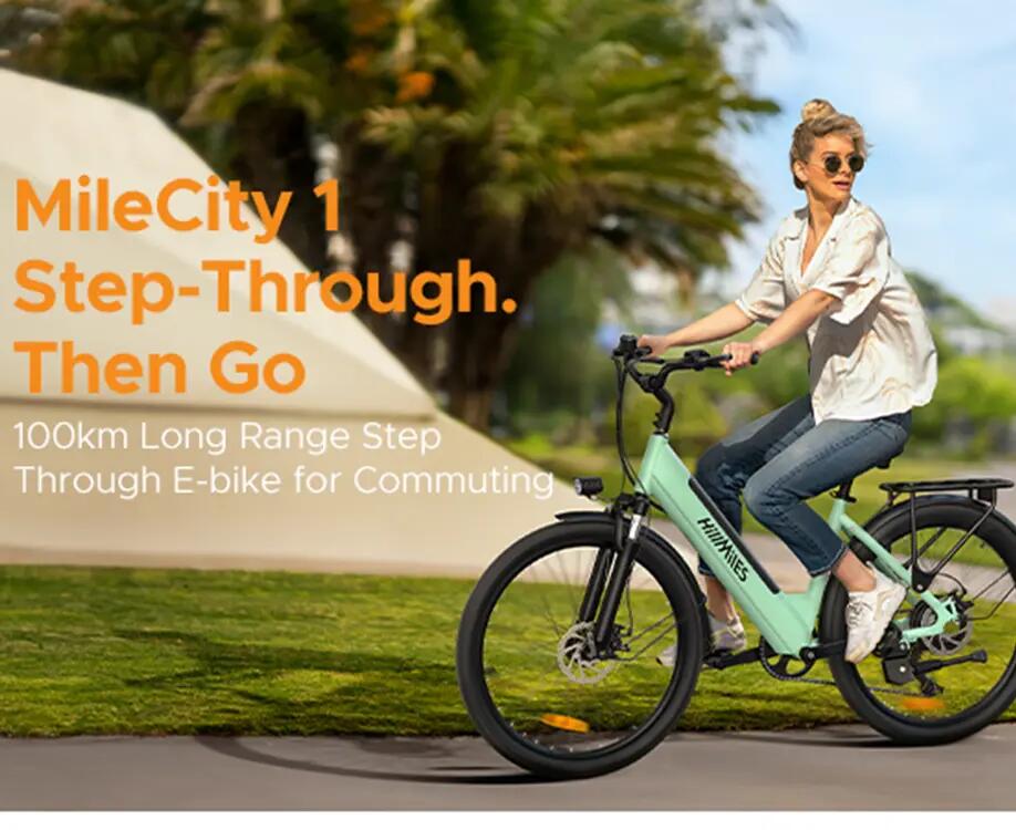 HILLMILES MileCity 1 városi elektromos kerékpár 2/8