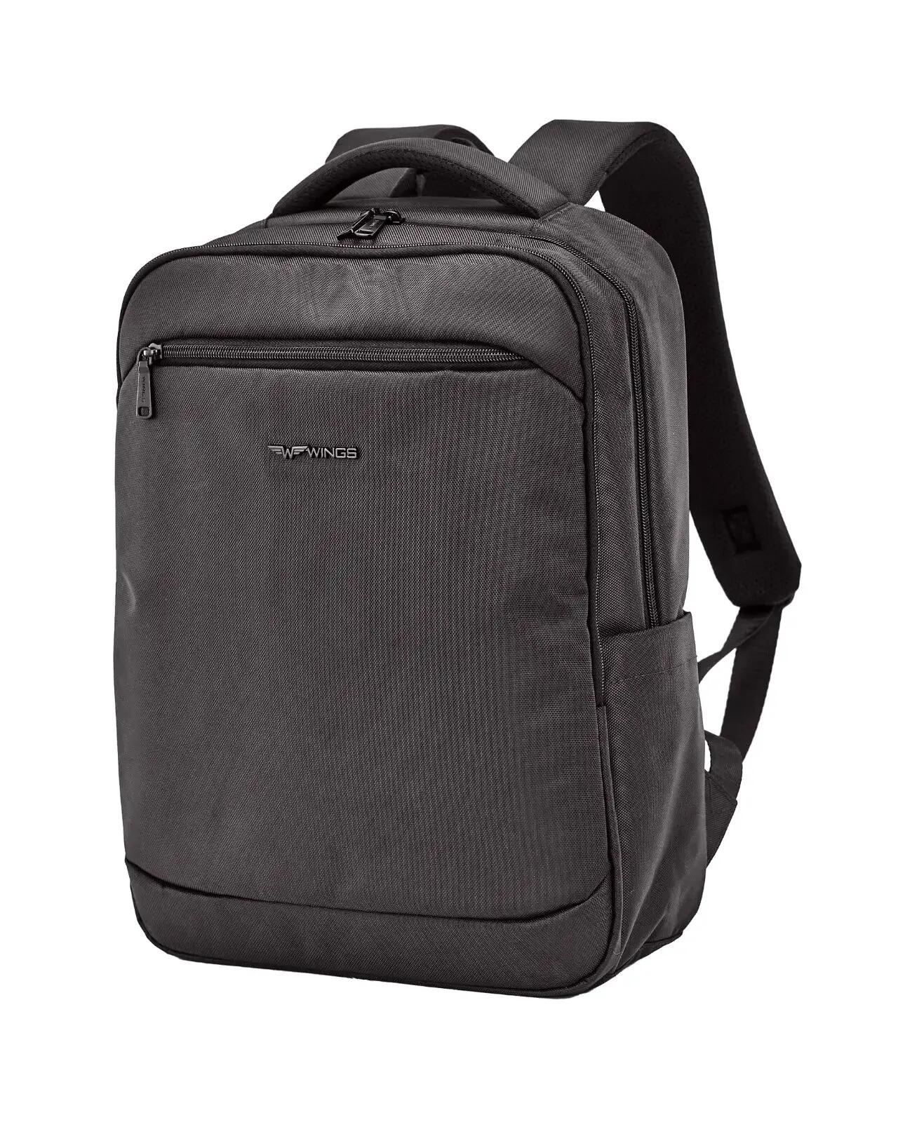 Duży Plecak Podróżny Kabinowy Wings Brant Na Laptop Black 4/5