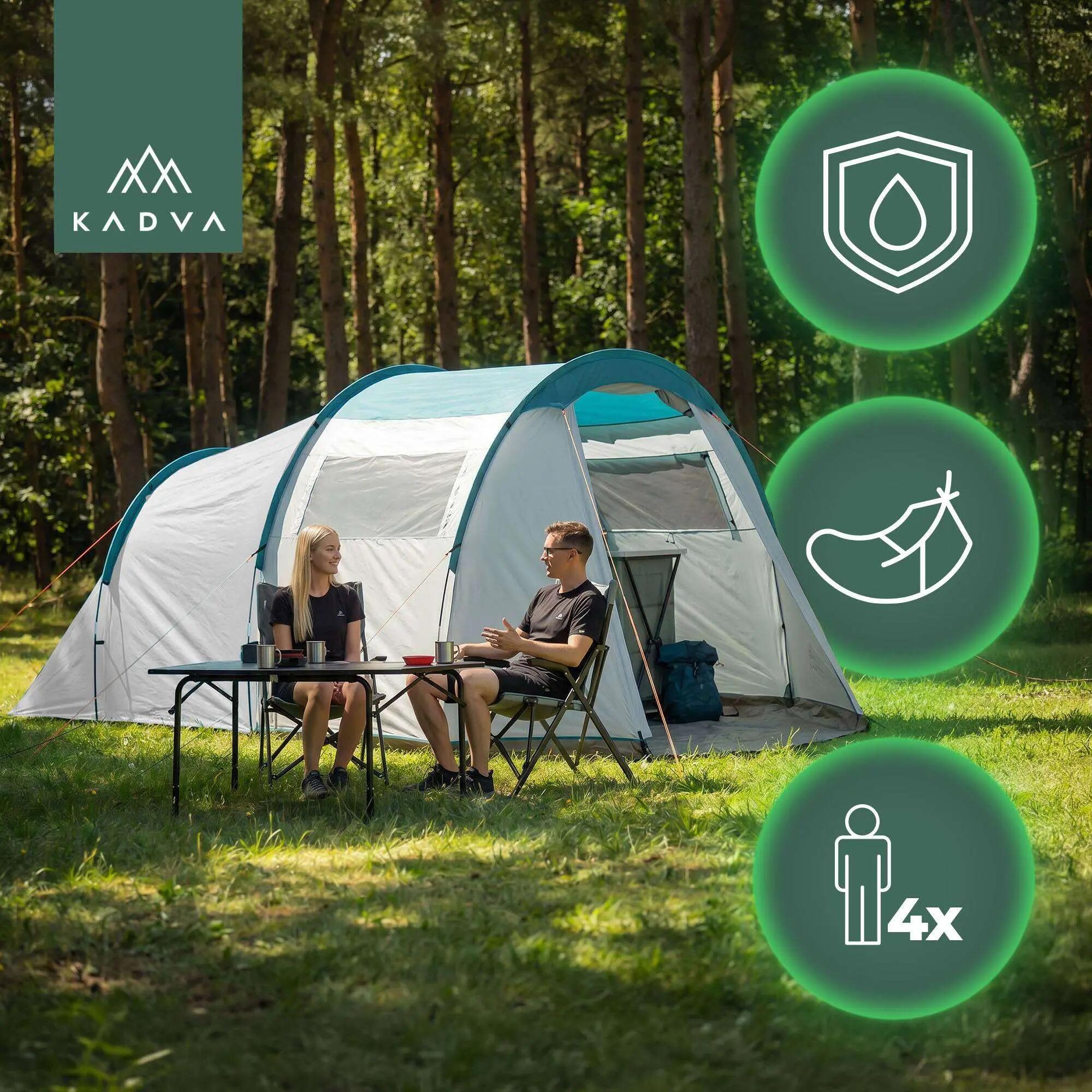 Tenda da campeggio 4 posti KADVA Kavio 4 3/8