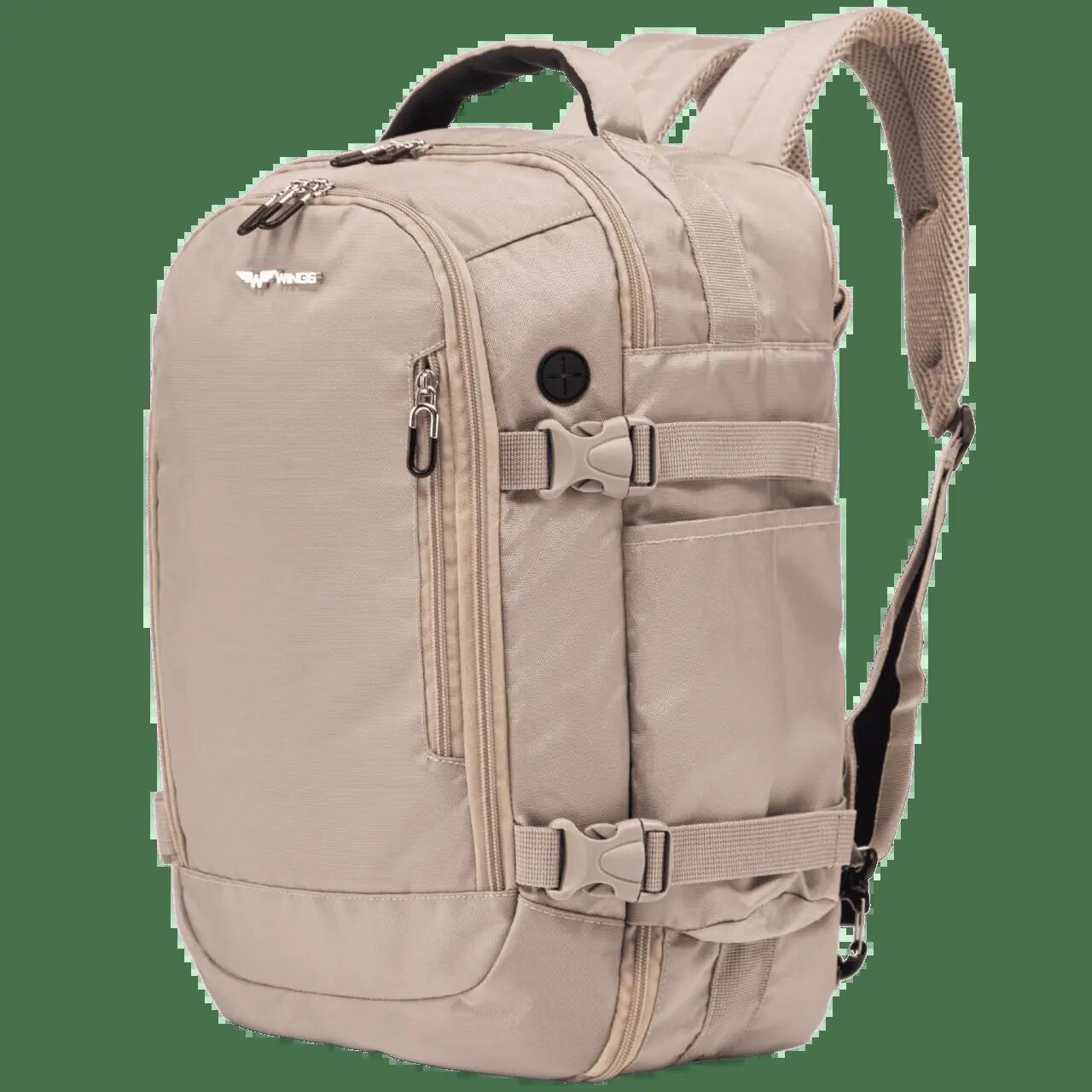 Wings Kabinowy Plecak Torba 2W1 Tanager Beige 4/5