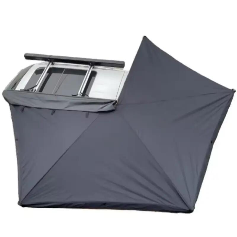 BRAGUSCAMP Toldo Lateral Camper de 270º (2,0m) Gris PREMIUM - Lado Izquierdo 2/7