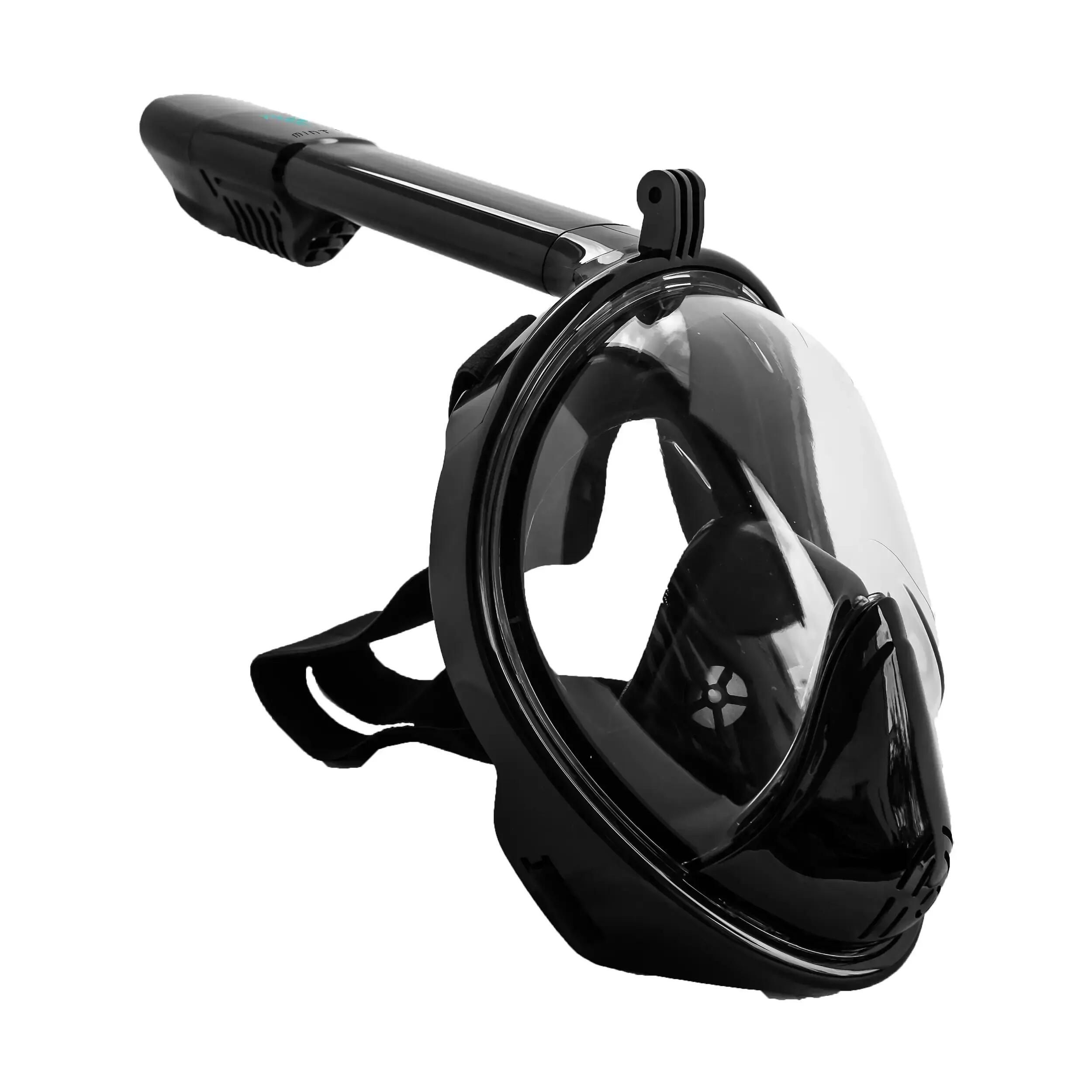 Maschera da snorkeling Freebreath in vetro tondo 2/3