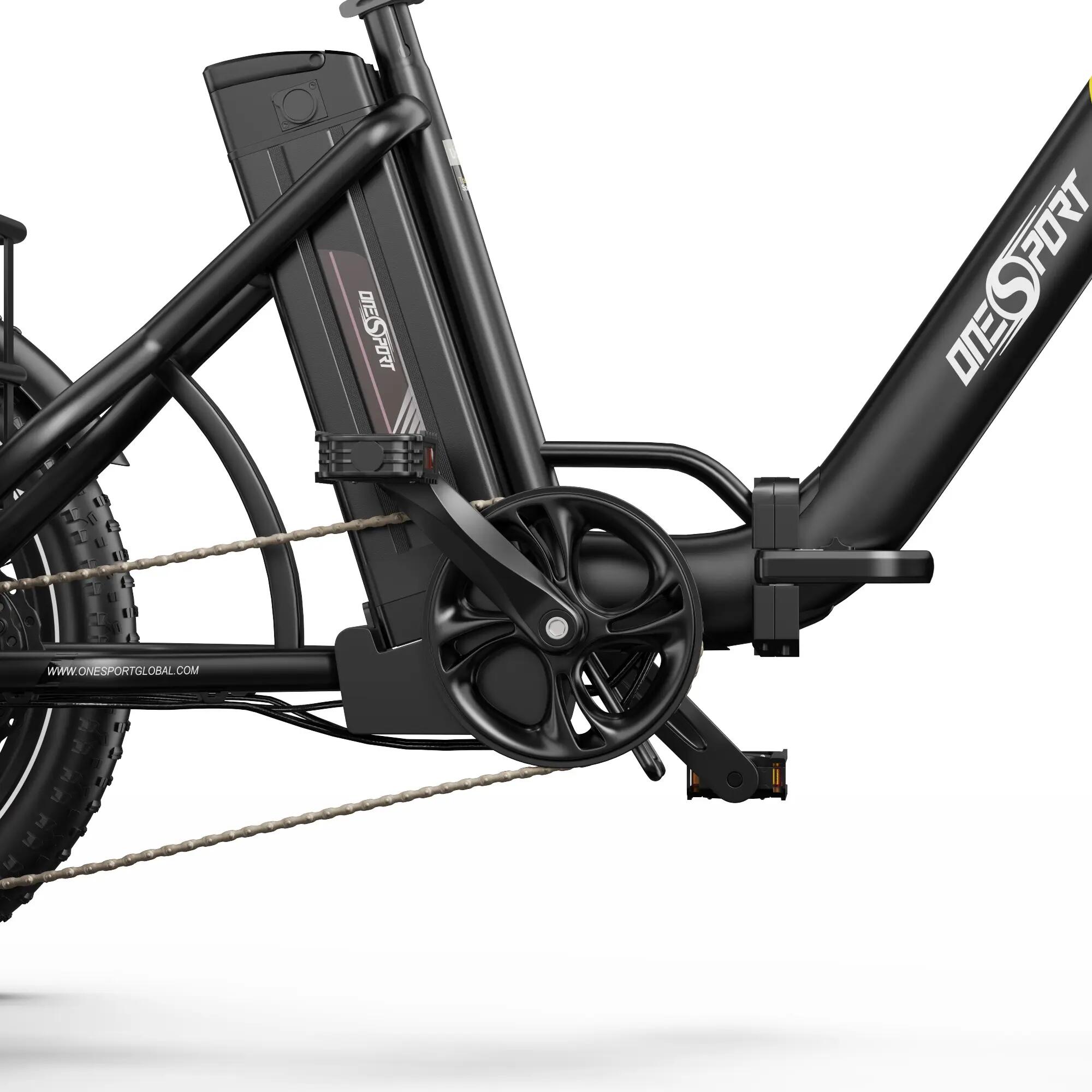 OT30 PRO tricycle électrique adulte, pneu 20×3.0", batterie 48V18Ah. 9/11