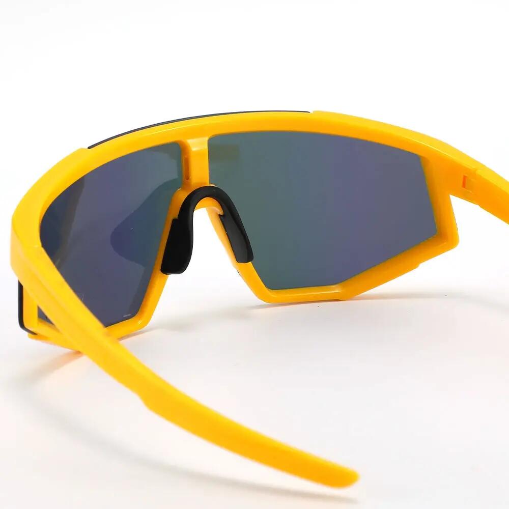 Occhiali da Sole Fluor 1063-C9 in TR90 Unisex 76 mm 4/5
