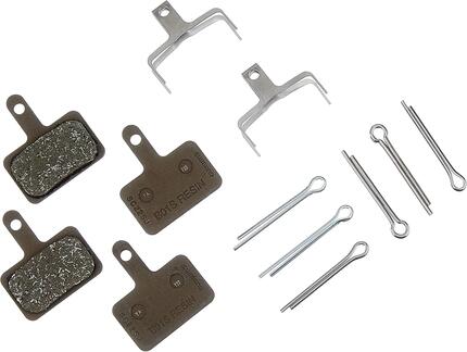 2er Set SHIMANO Scheibenbremsbeläge Blister B05S-RX