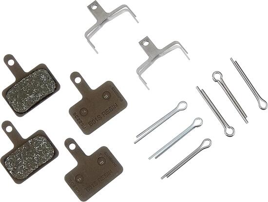 2er Set SHIMANO Scheibenbremsbeläge Blister B05S-RX