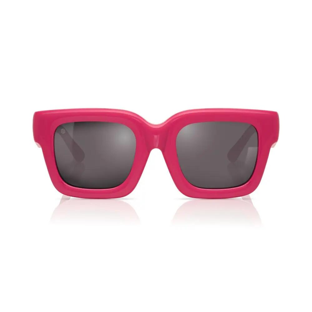 Lunettes de soleil carrées Homme et Femme Bloated Pink Rose 3/6