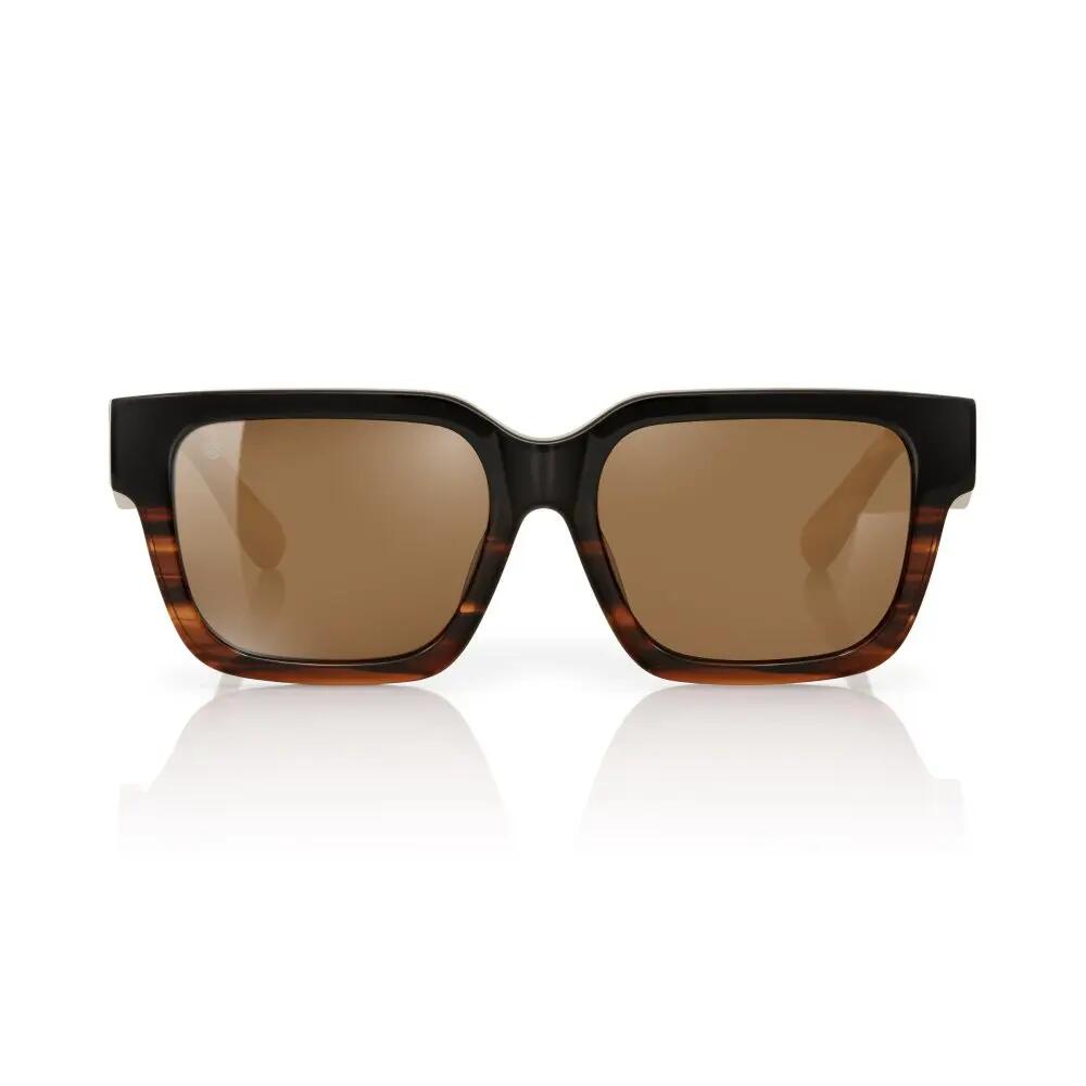 Lunettes de soleil polarisées carrées Homme et Femme Squarish Black Tortoise N 3/6