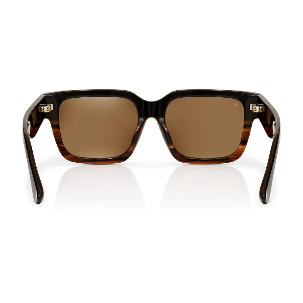Lunettes de soleil polarisées carrées Homme et Femme Squarish Black Tortoise N 2/6