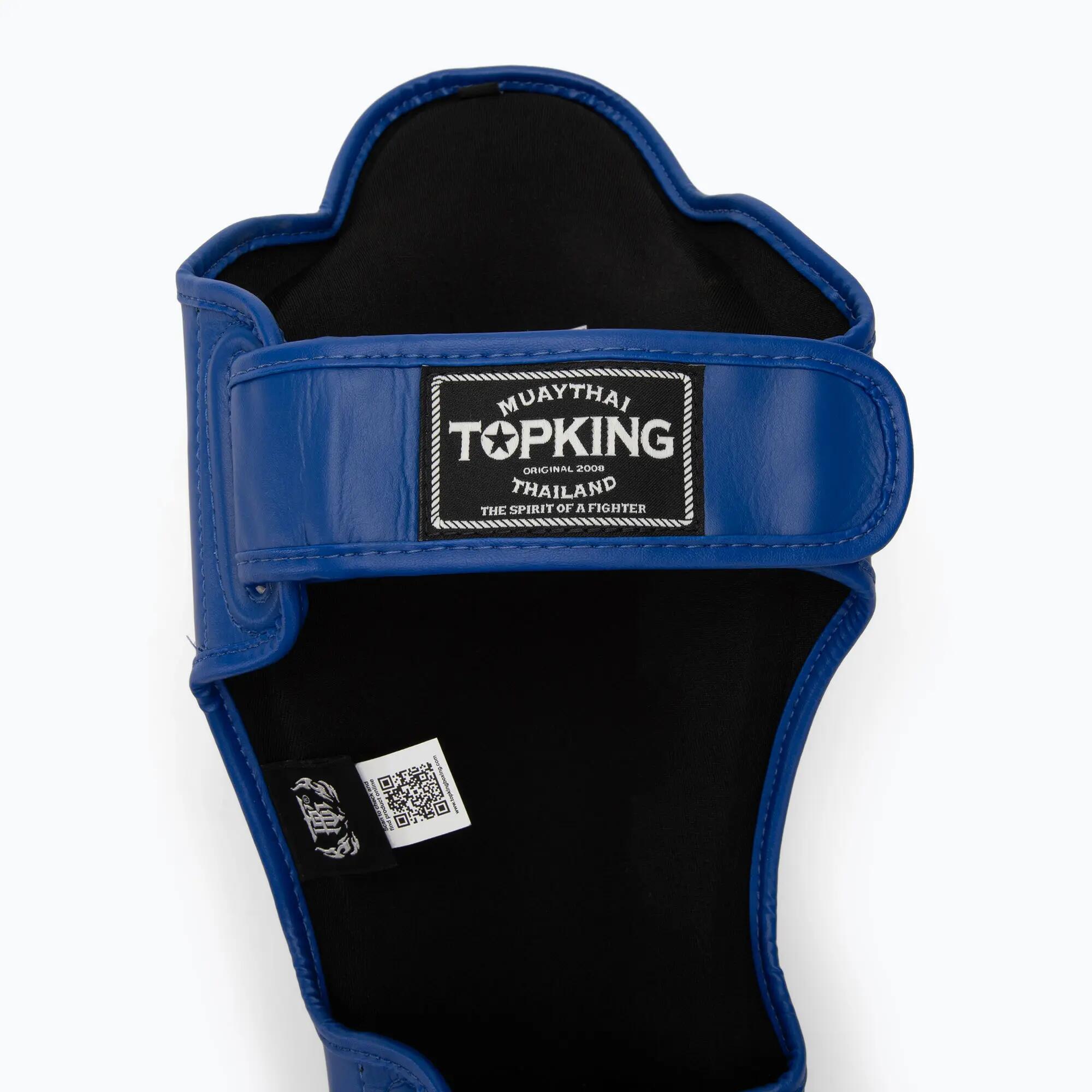 Protetores de canela e pés Top King Pro Semi Leather 4/5