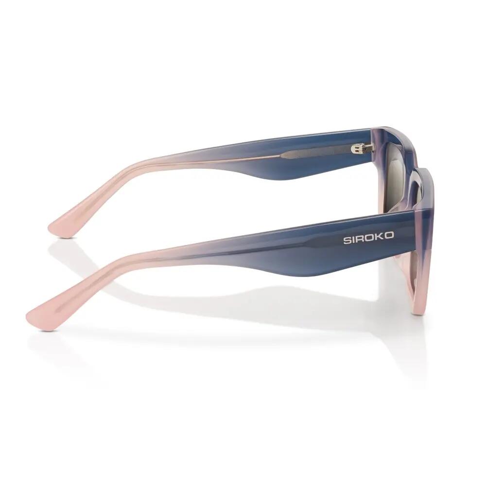 Occhiali da sole polarizzati quadrati Uomo e donna Squarish Blink Turchese 4/6