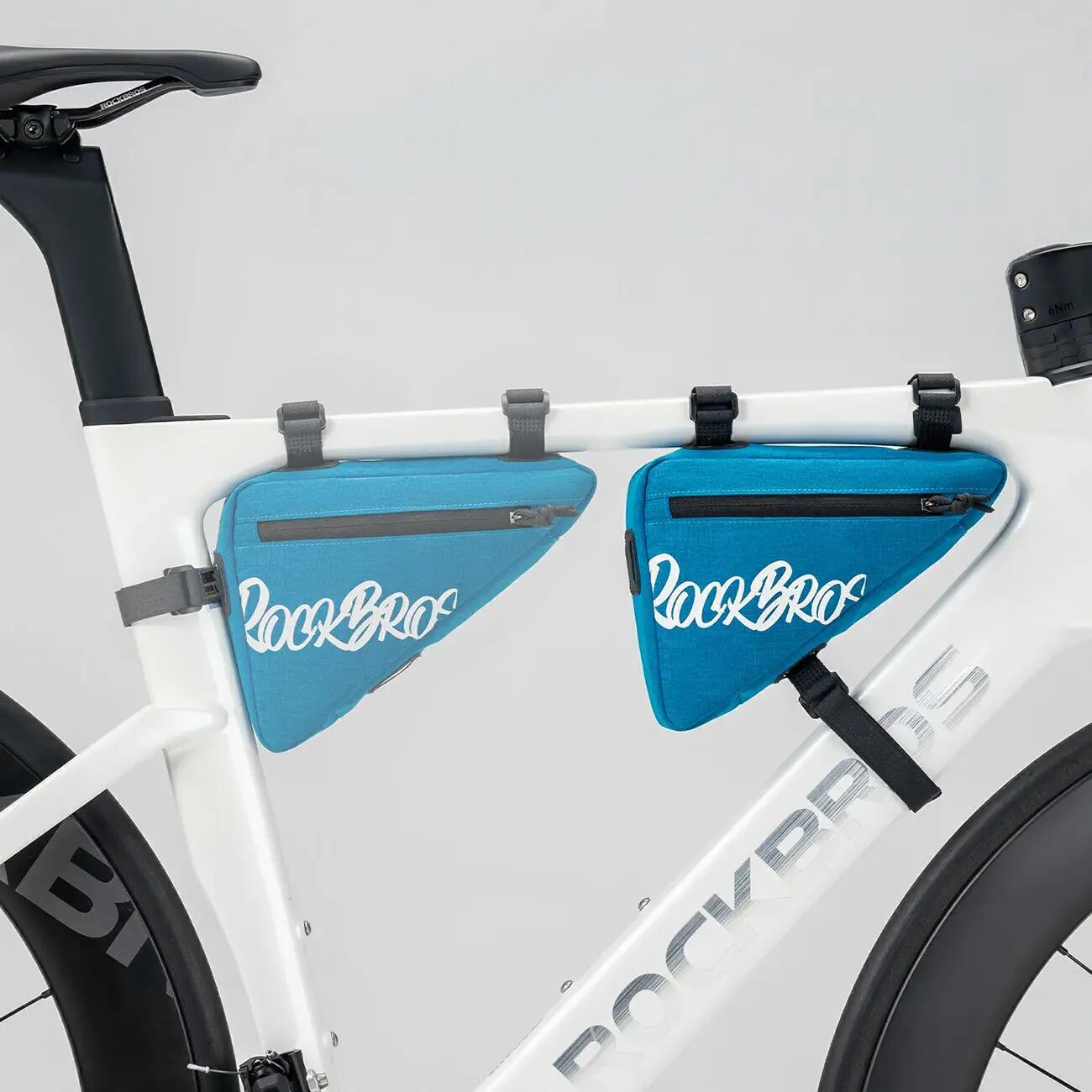 Borsa triangolare da telaio per bicicletta da 0,8 l 3/6