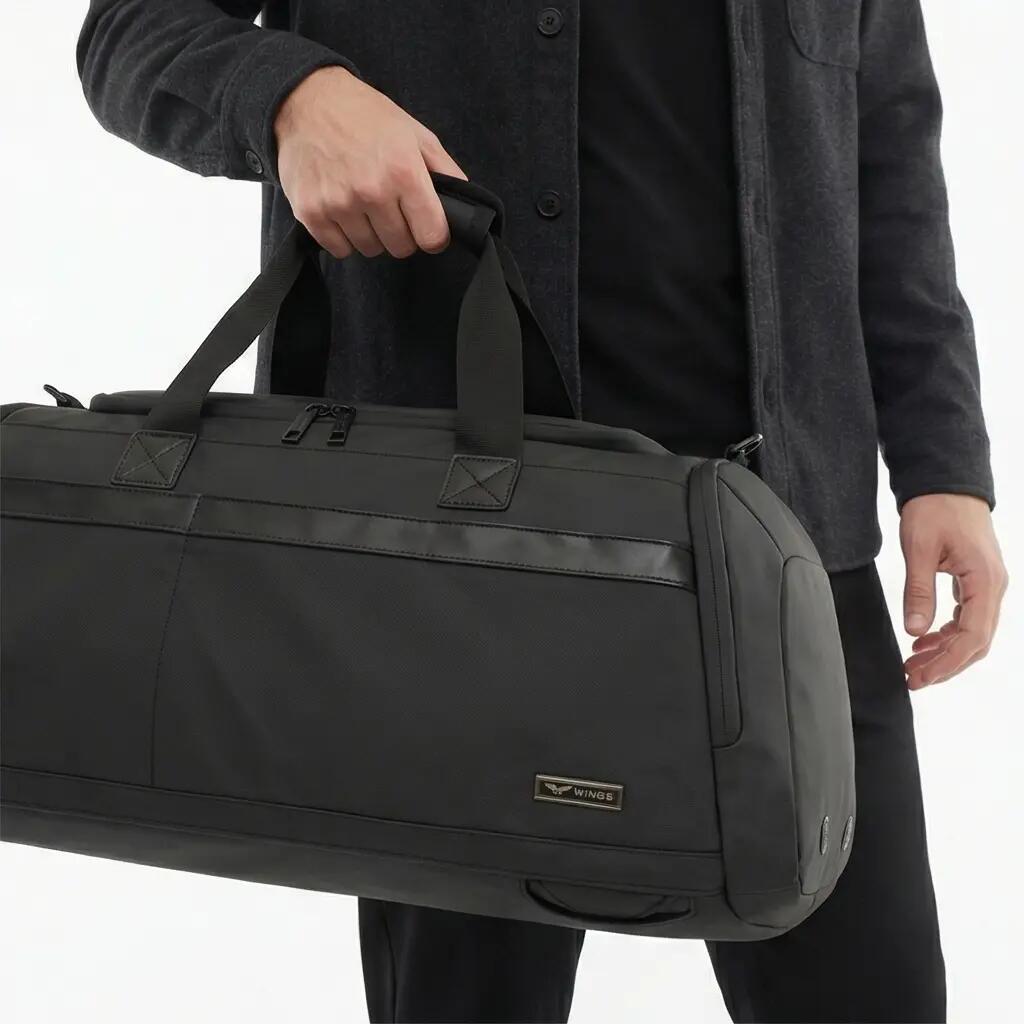 WINGS Torba sportowa z funkcją plecaka VIREO Black 3/10