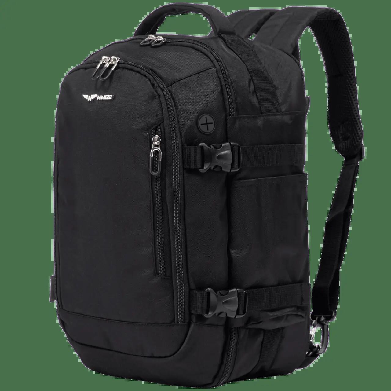 Wings Kabinowy Plecak Torba 2W1 Tanager Black 3/5