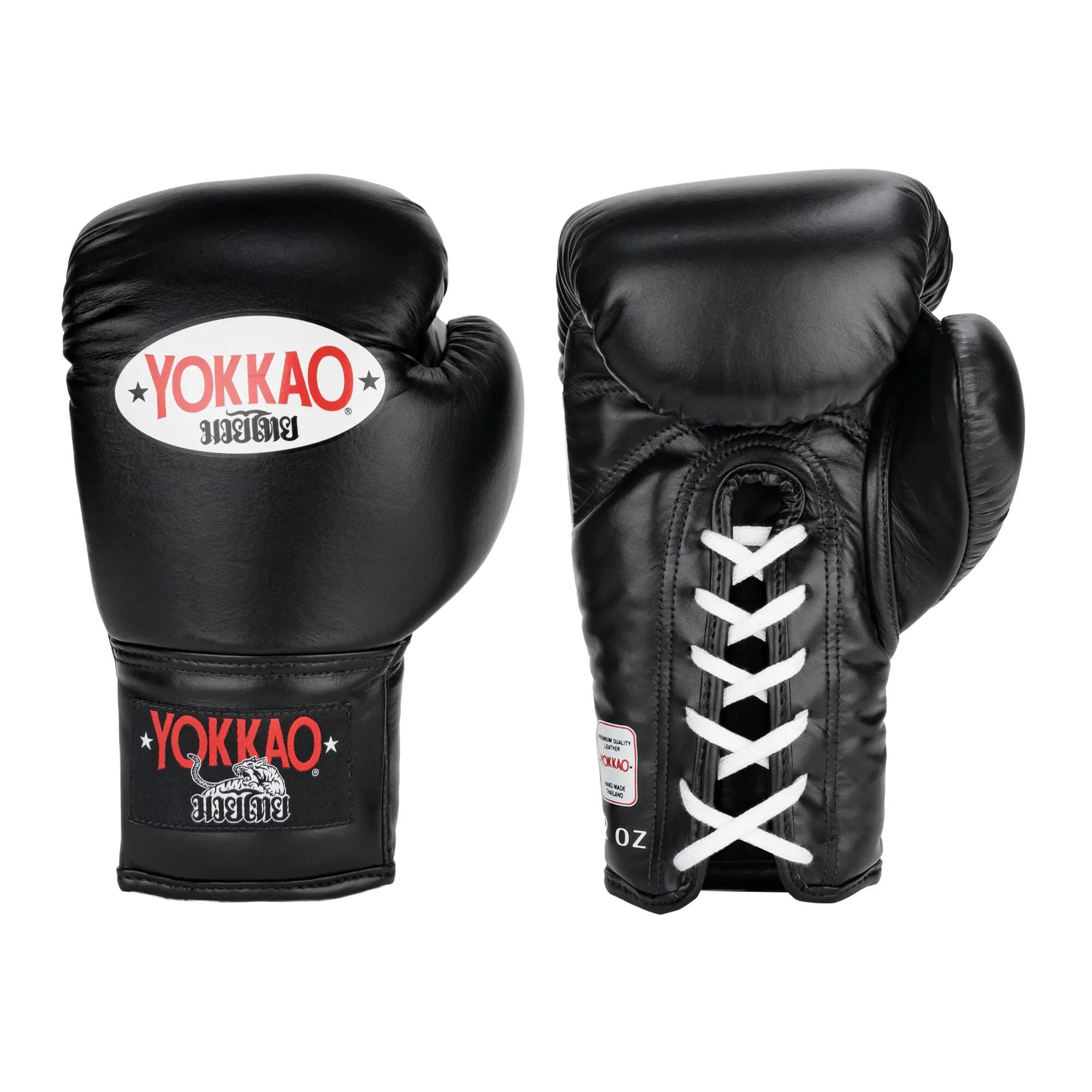 Guantoni da boxe da uomo YOKKAO Matrix con lacci 7/7