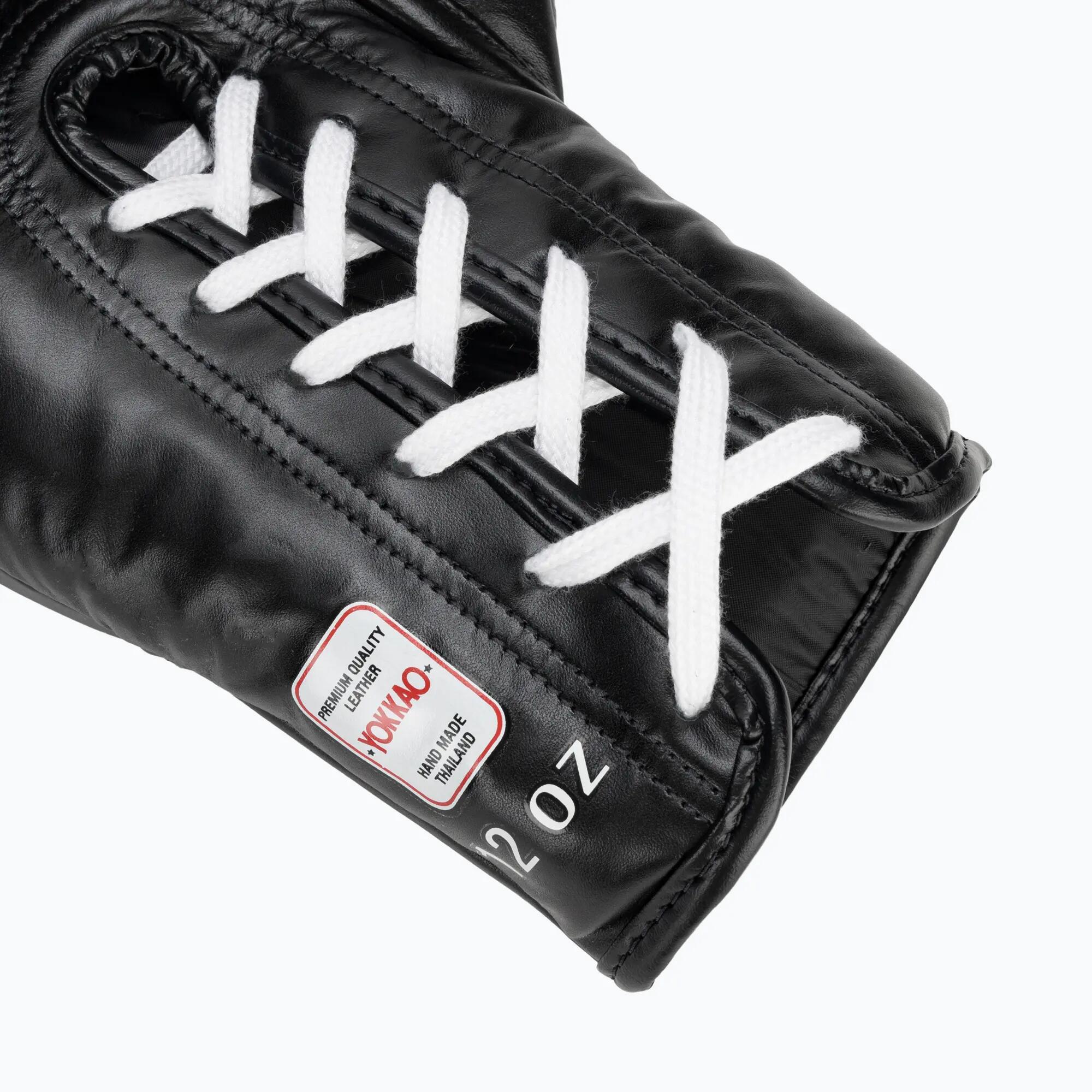 Guantoni da boxe da uomo YOKKAO Matrix con lacci 6/7