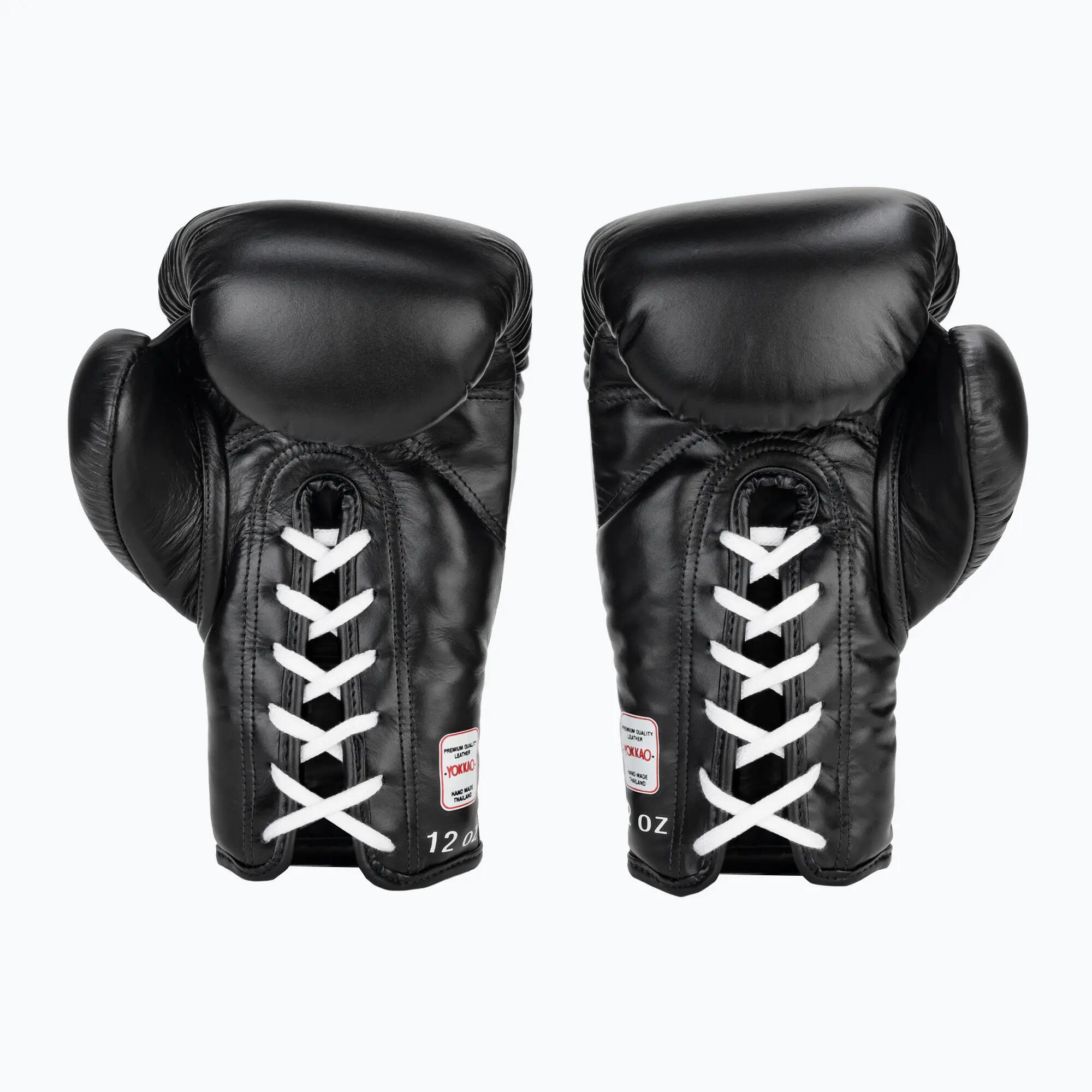 Guantoni da boxe da uomo YOKKAO Matrix con lacci 3/7