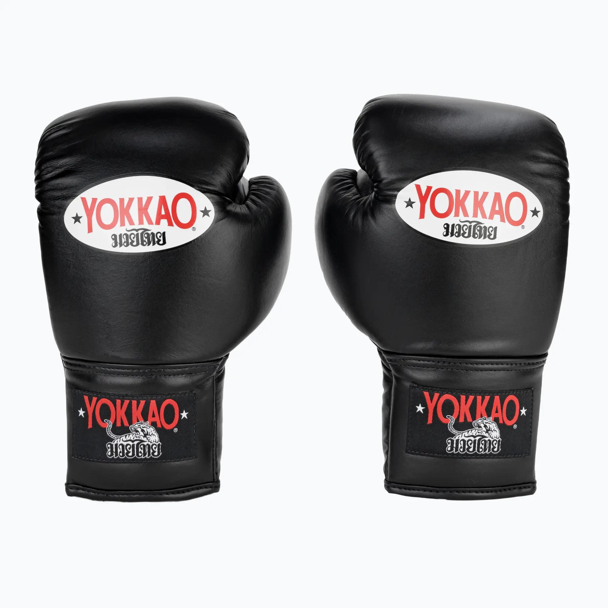 Guantoni da boxe da uomo YOKKAO Matrix con lacci 2/7