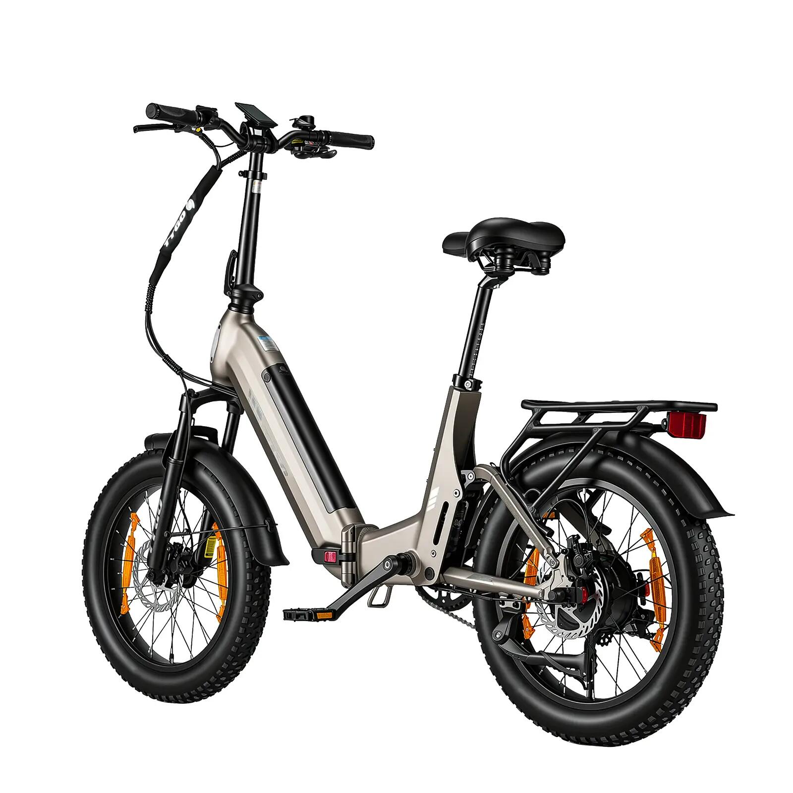 Elektrische fiets voor volwassenen TTGO F7 batterij 48V 15Ah banden 20 inch 3/15
