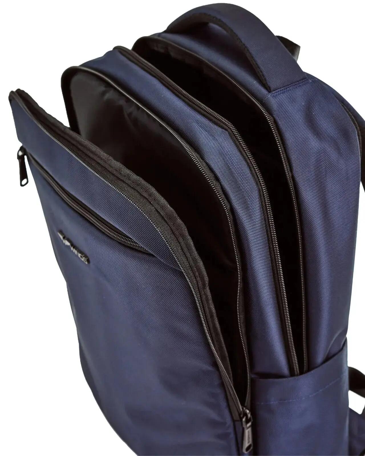 Duży Plecak Podróżny Kabinowy Wings Brant Na Laptop Dark Blue 4/5