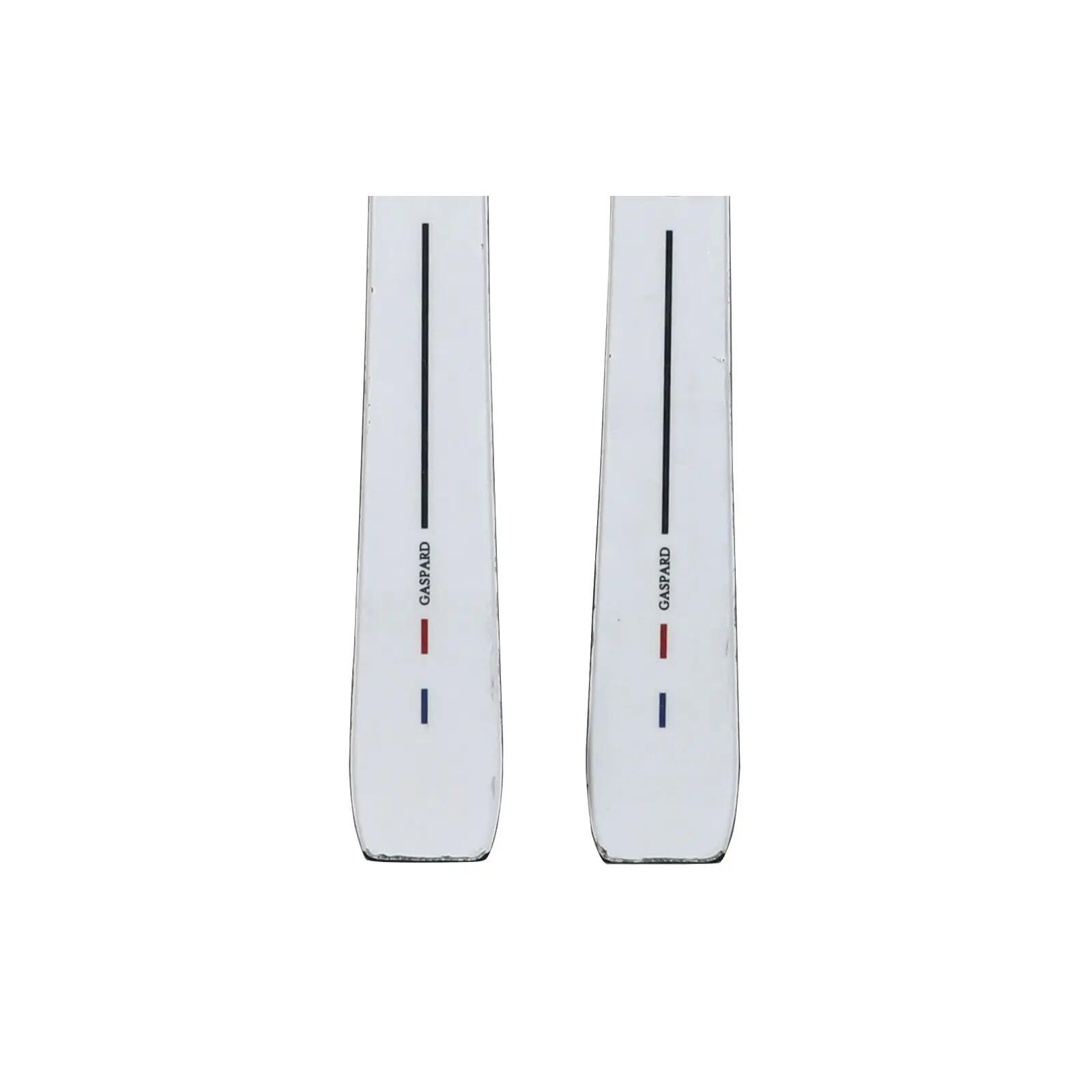 RECONDITIONNE - Ski Marcel Livet Gaspard + Fixations 4/4