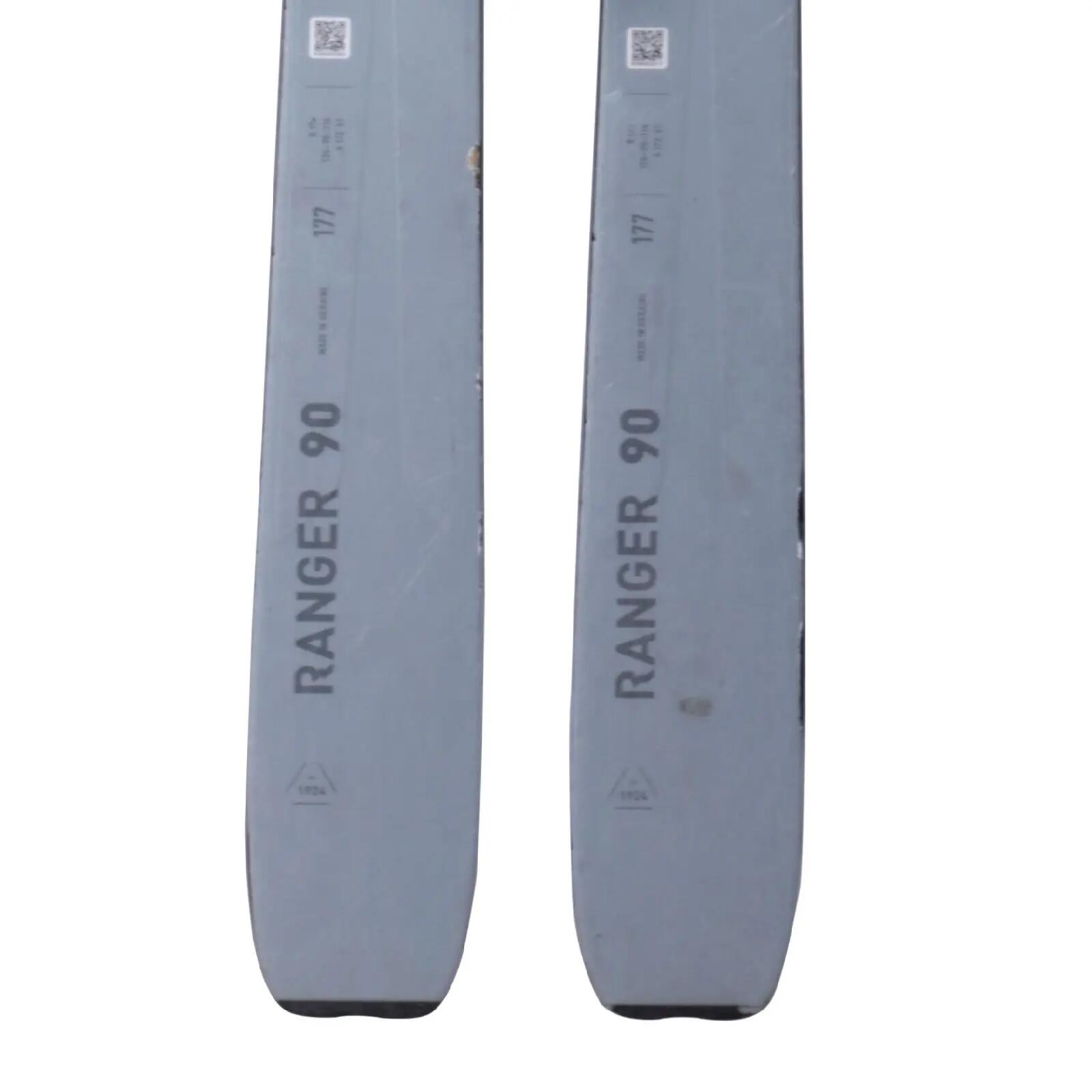 RECONDITIONNE - Ski Fischer Ranger 90 + Fixations 4/4
