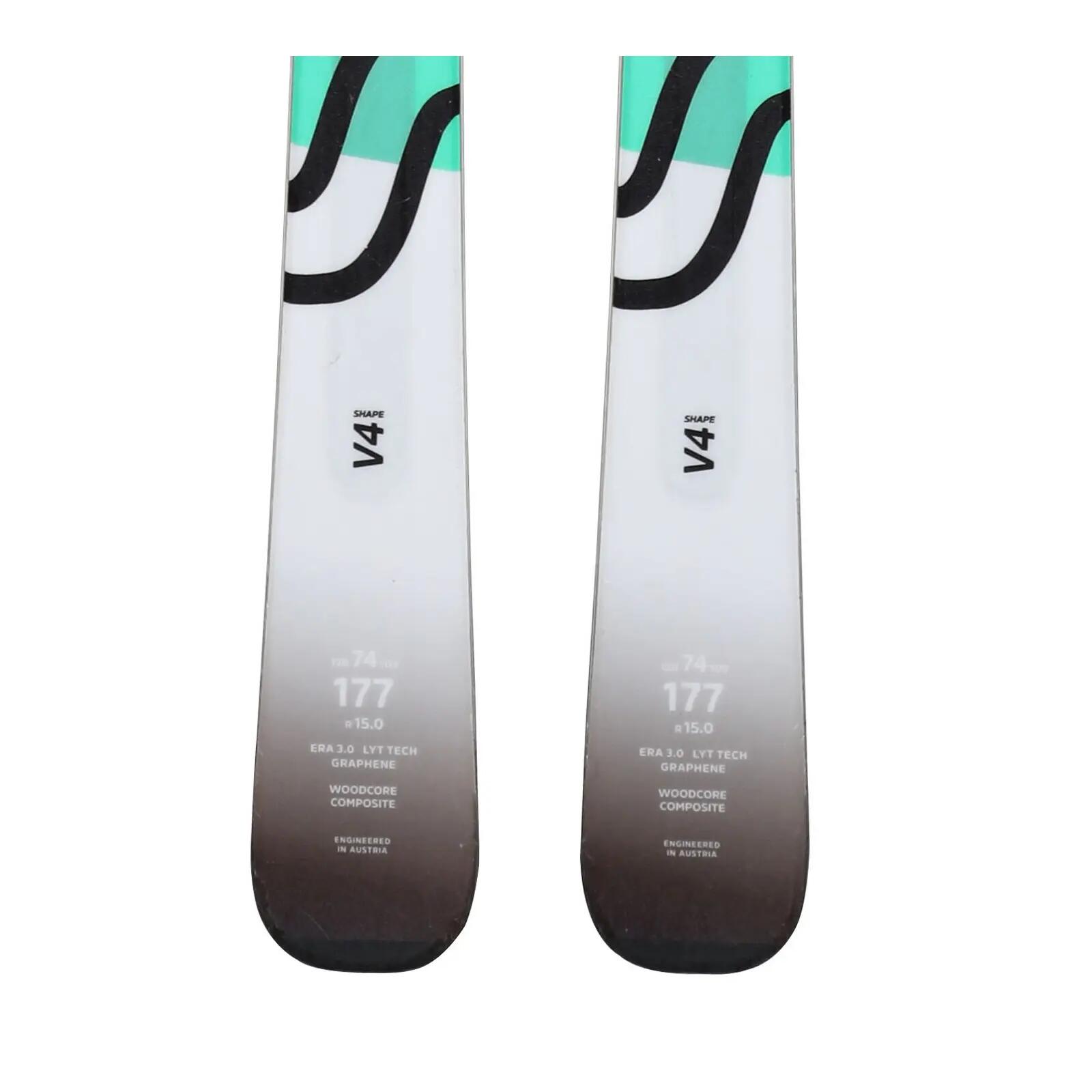 RECONDITIONNE - Ski Head Shape V4 + Fixations 4/4