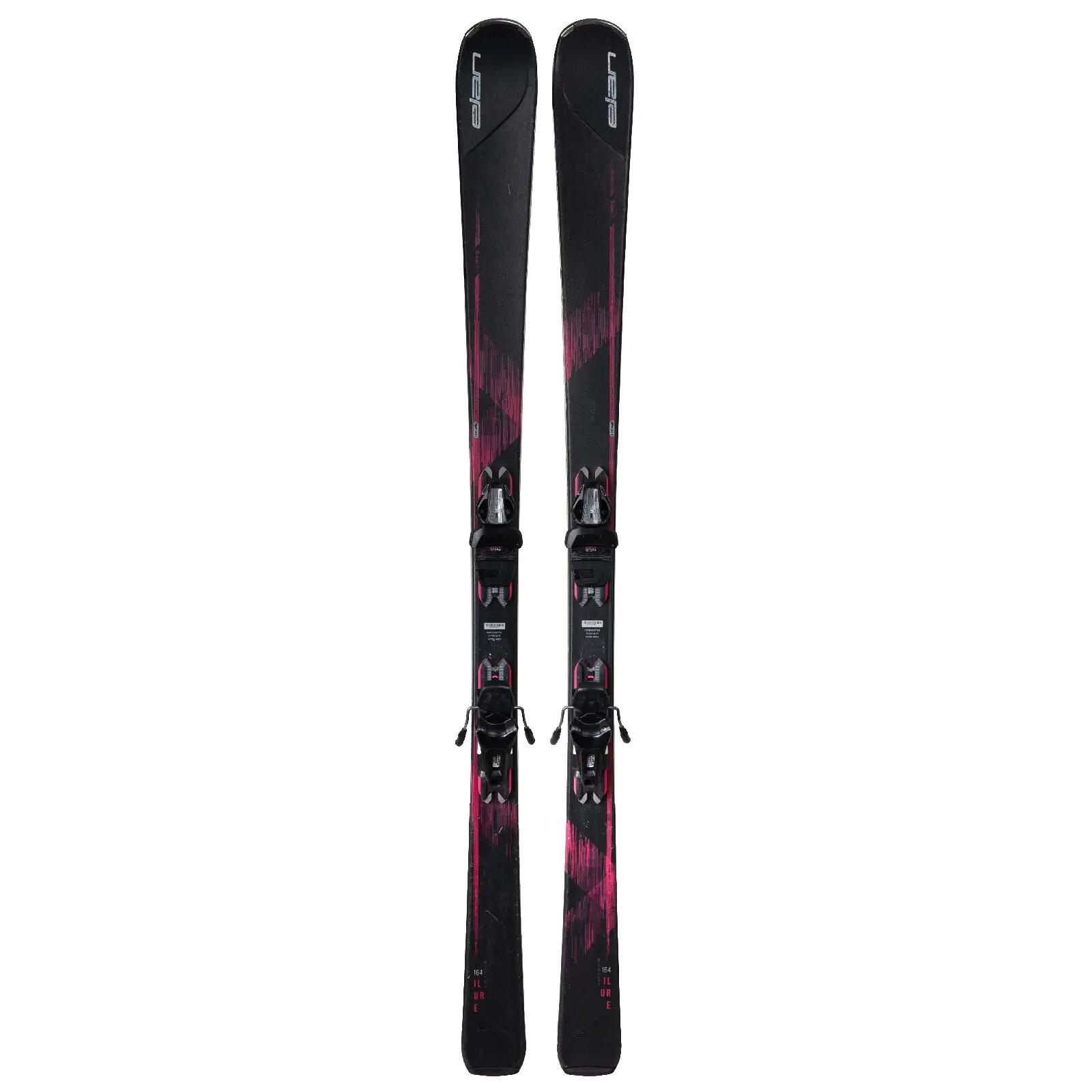 RECONDITIONNE - Ski Elan Ilure + Fixations 2/4