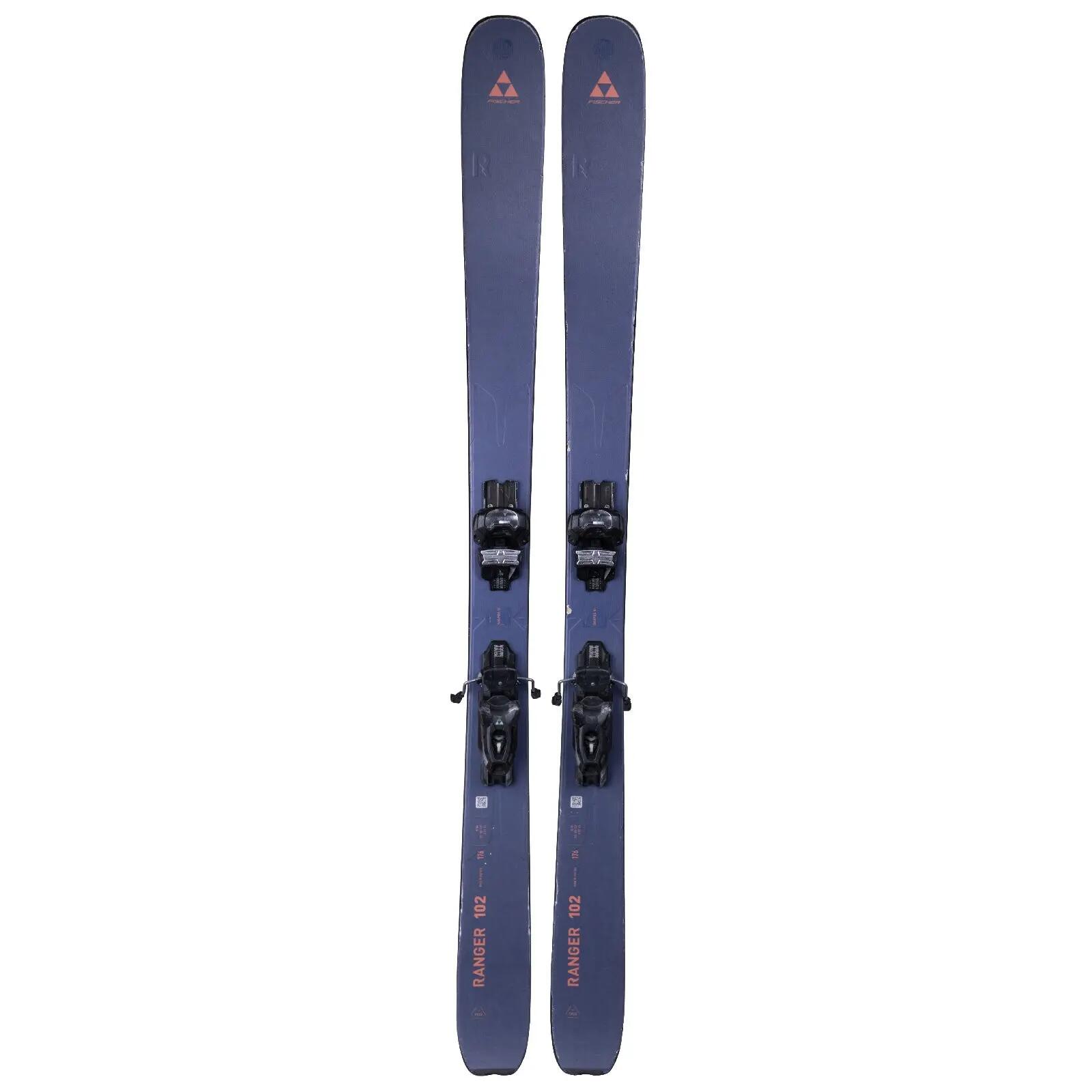 RECONDITIONNE - Ski Fischer Ranger 102 + Fixations 2/4