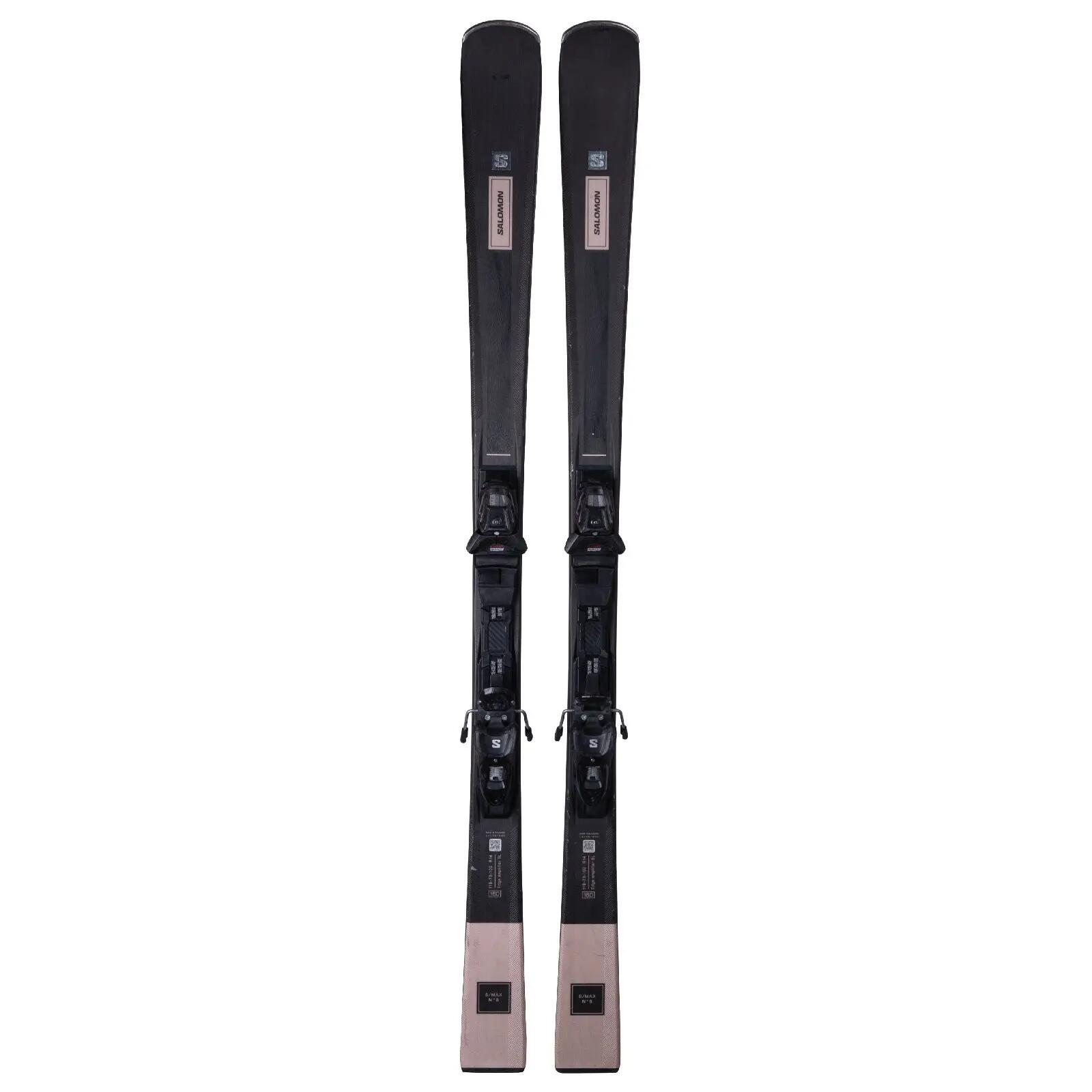 RECONDITIONNE - Ski Salomon S Max N°8 + Fixations 2/4
