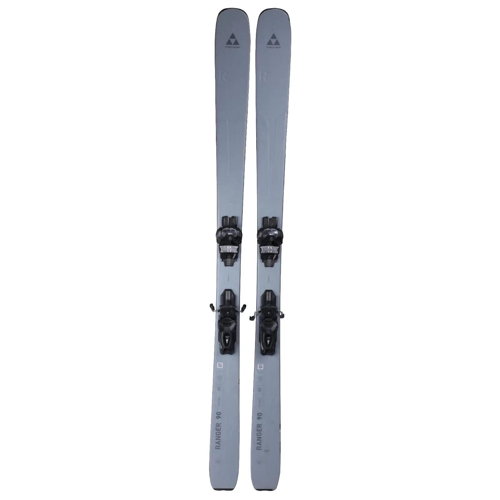RECONDITIONNE - Ski Fischer Ranger 90 + Fixations 2/4